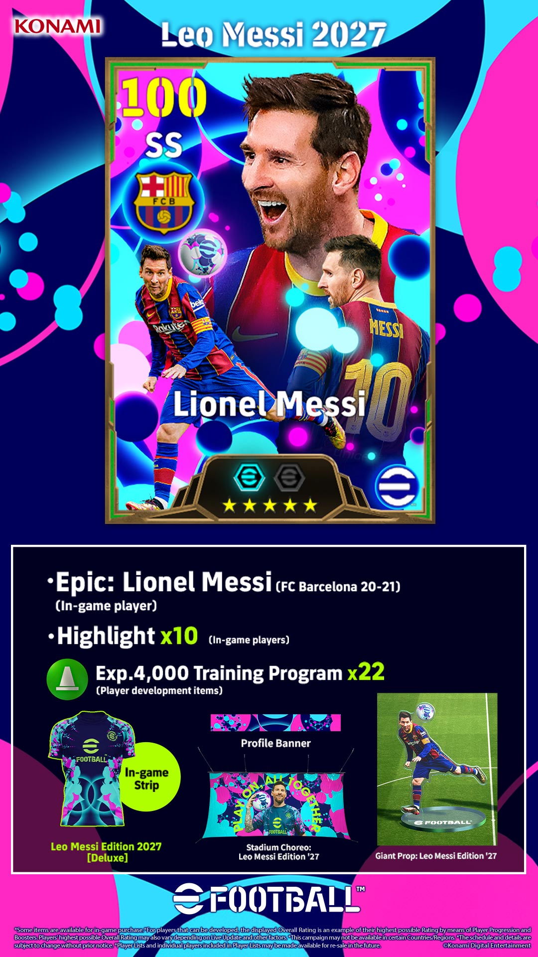 Konami App Facebook ad