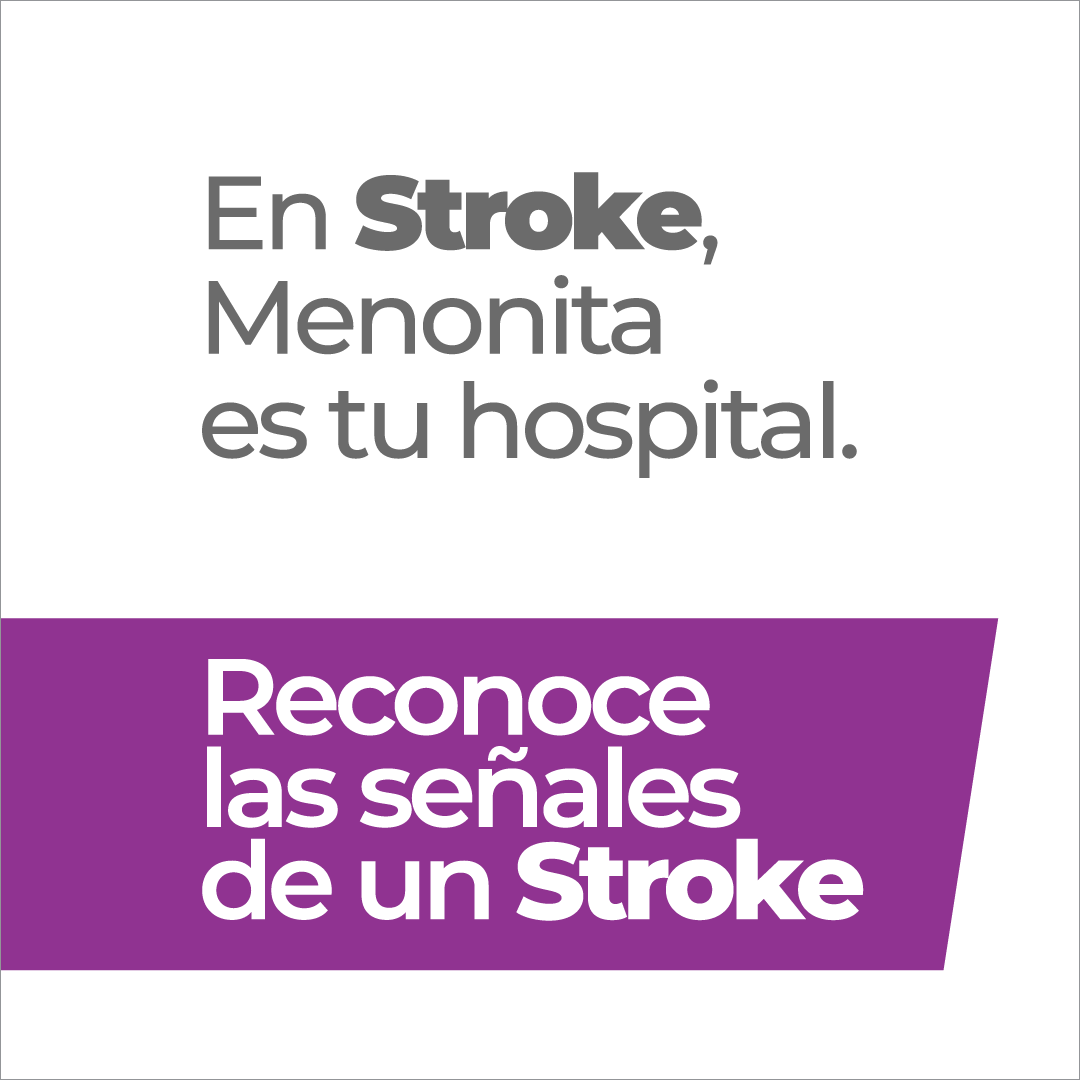 Sistema de Salud Menonita Facebook ad: Actuar rápido puede salvar vidas.