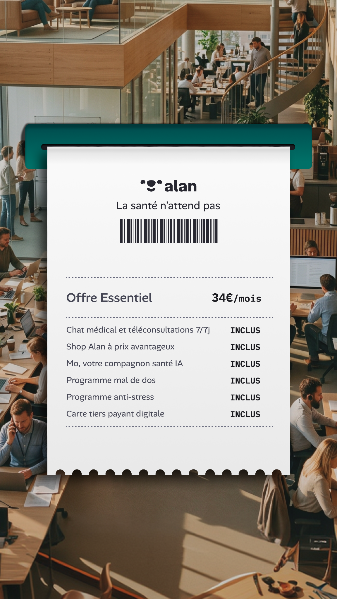 Alan Facebook ad