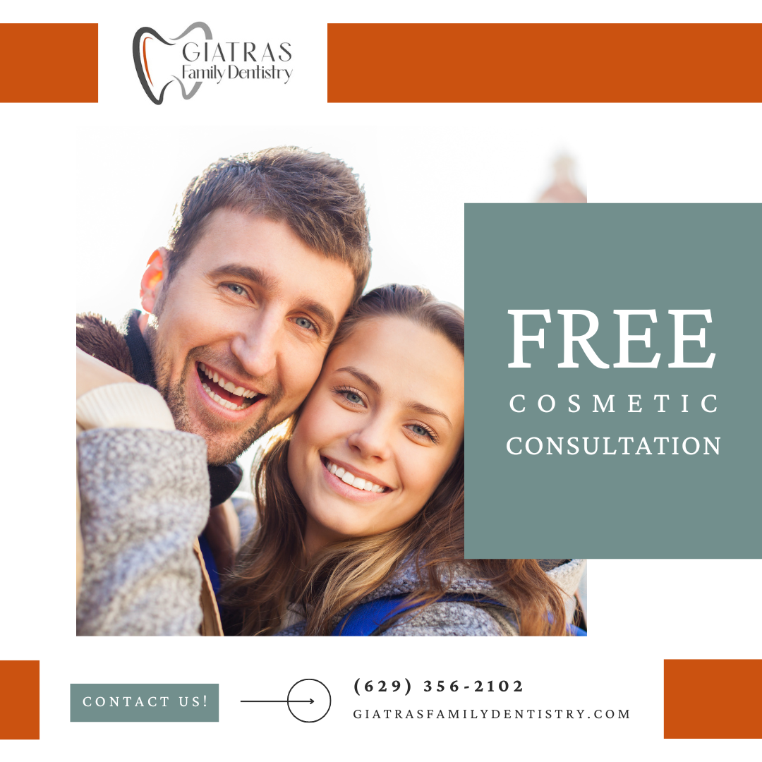 Giatras Family Dentistry Facebook ad from Jul 9, 2025