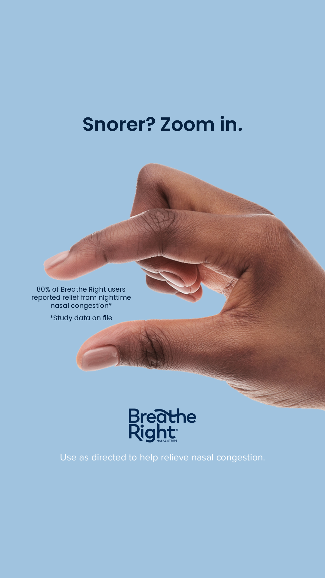 Breathe Right Nasal Strips Facebook ad from Jul 21, 2026