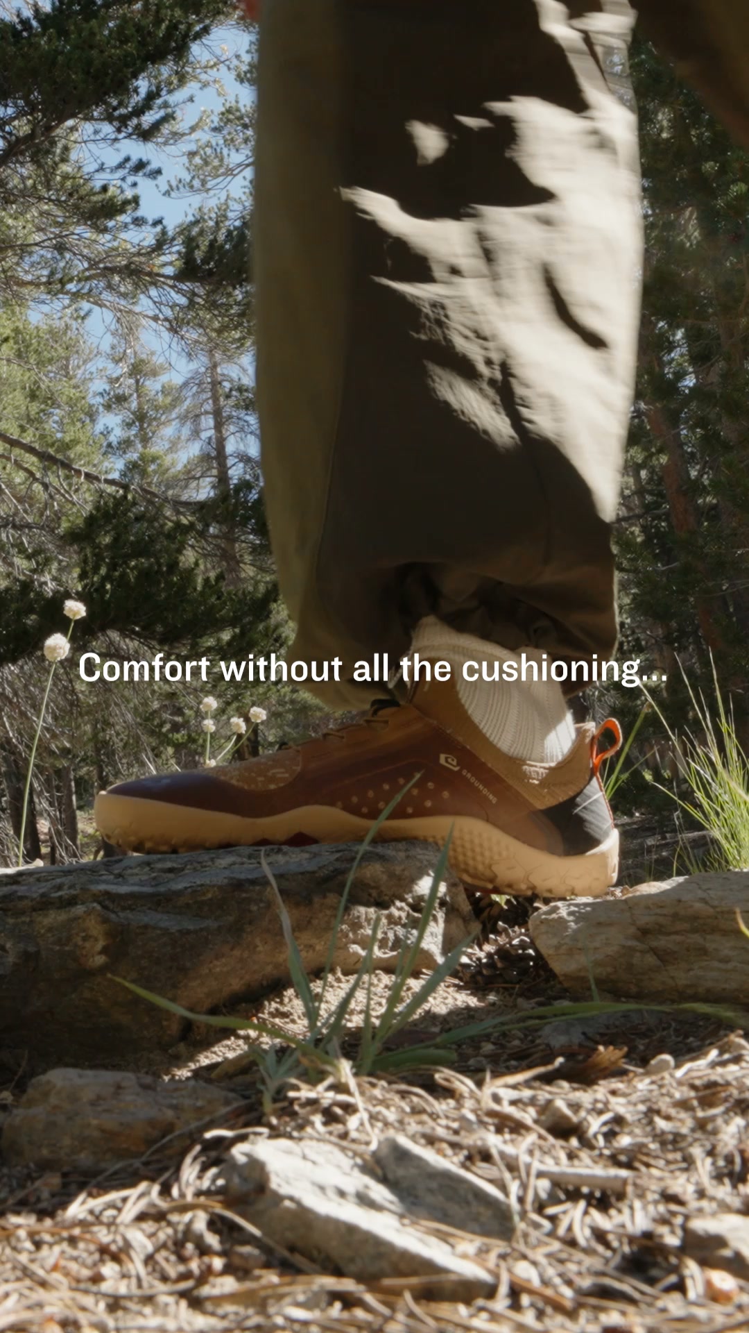 Vivobarefoot Facebook ad: Reject normal. Weird more.