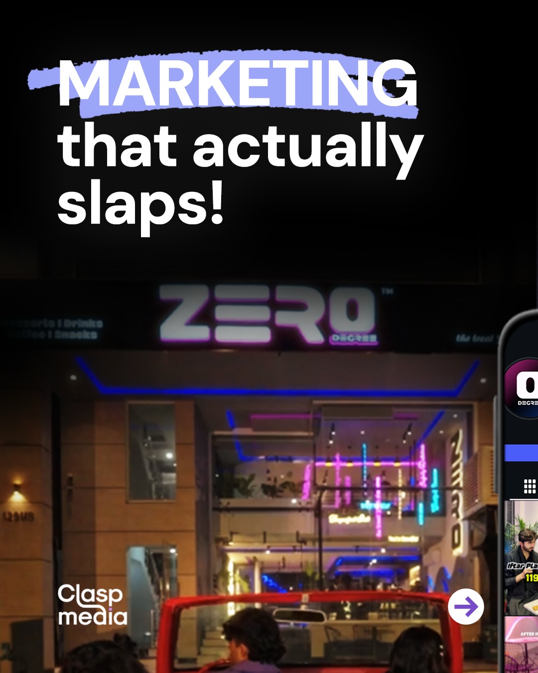 Clasp Media PK Facebook ad: This is what success looks like when marketing…