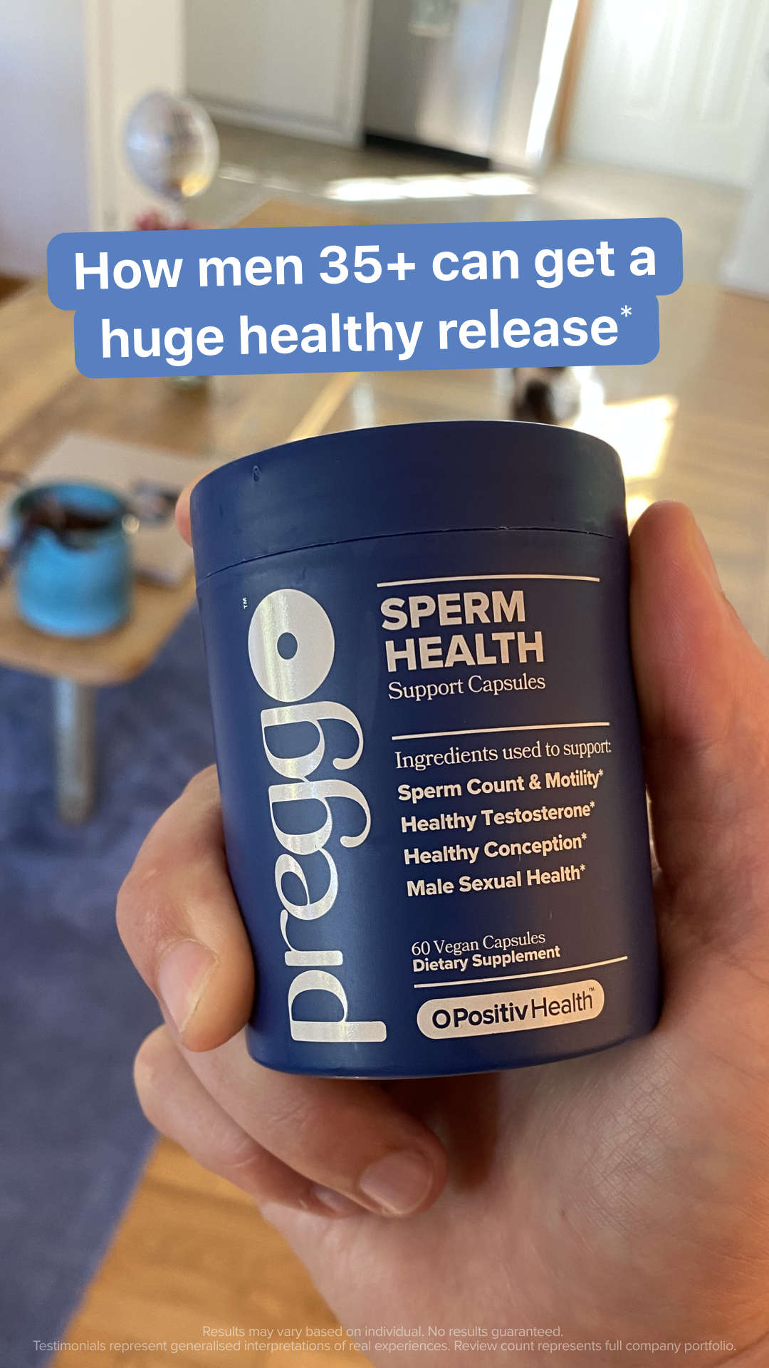 True Healthy Man Facebook ad