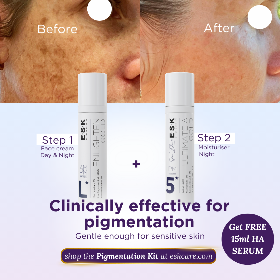 ESK  Evidence Skincare Facebook ad