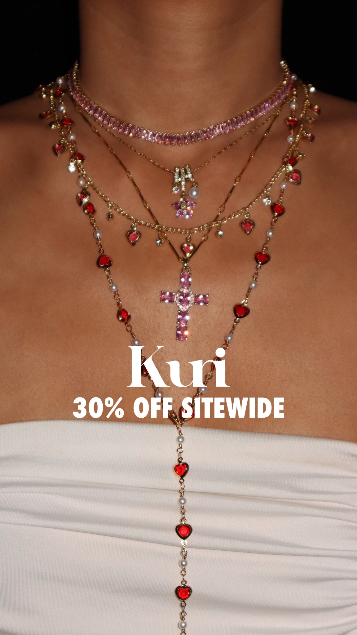 Kuri jewelry Facebook ad