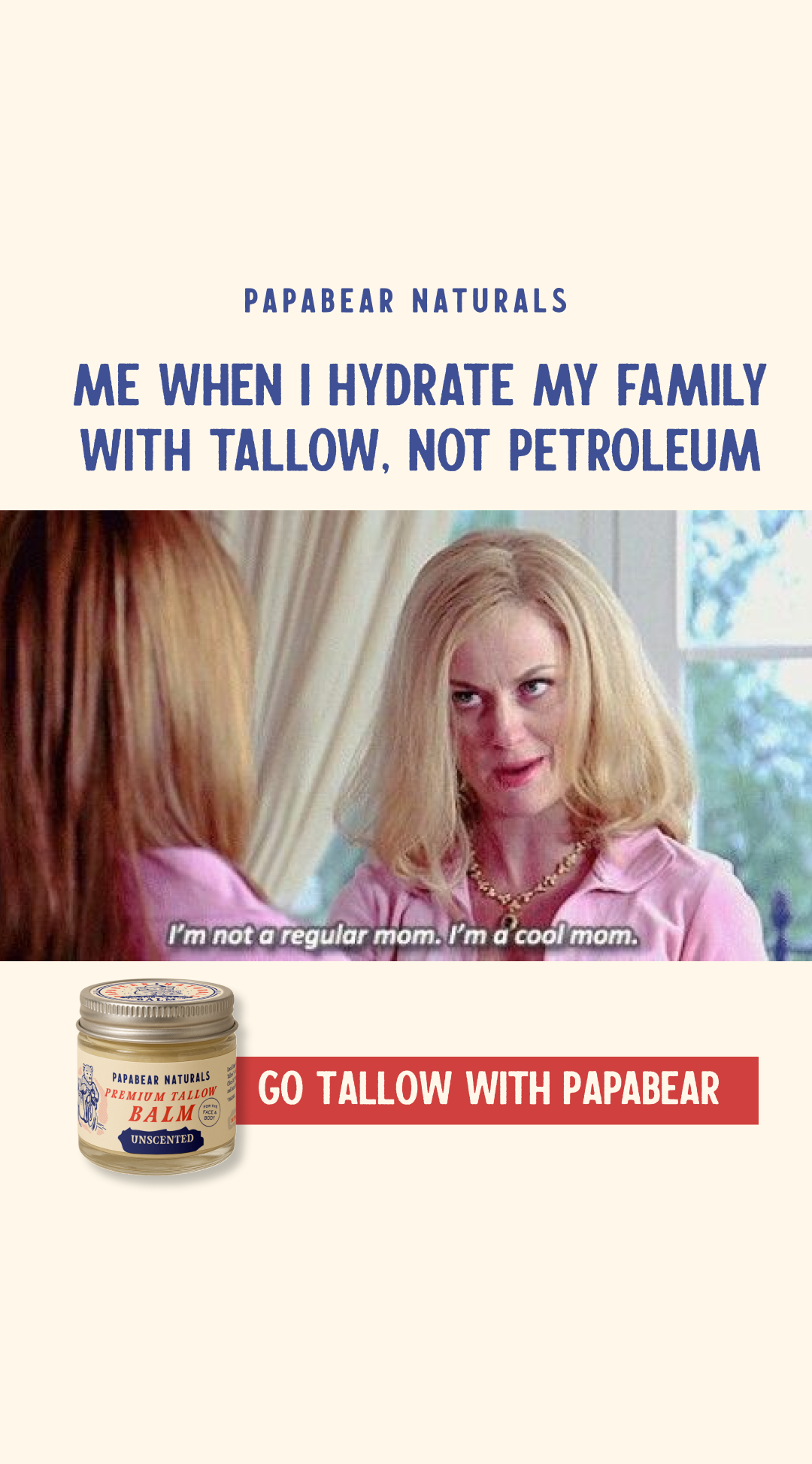 Papabear Naturals Facebook ad