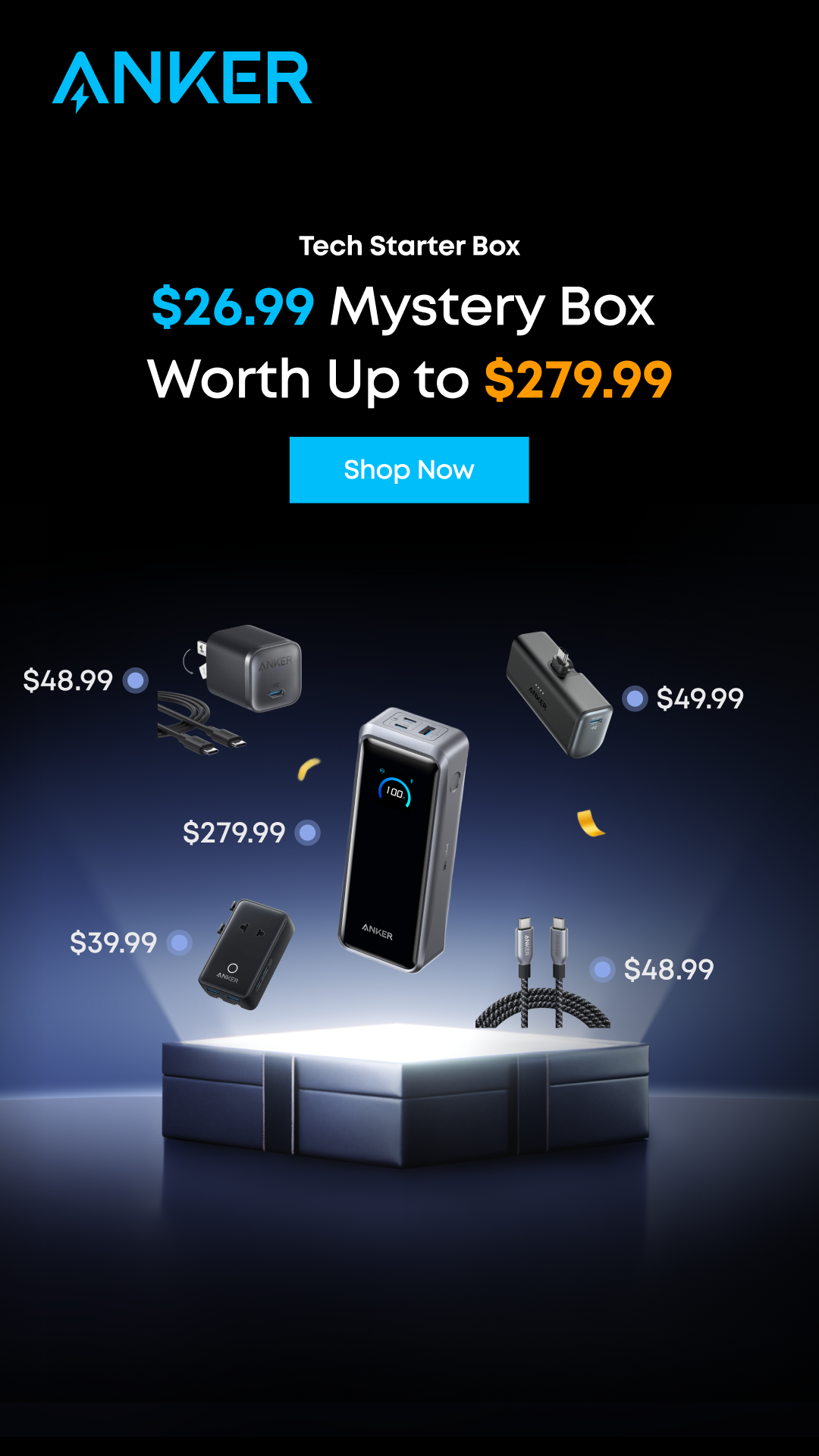 Anker Facebook ad