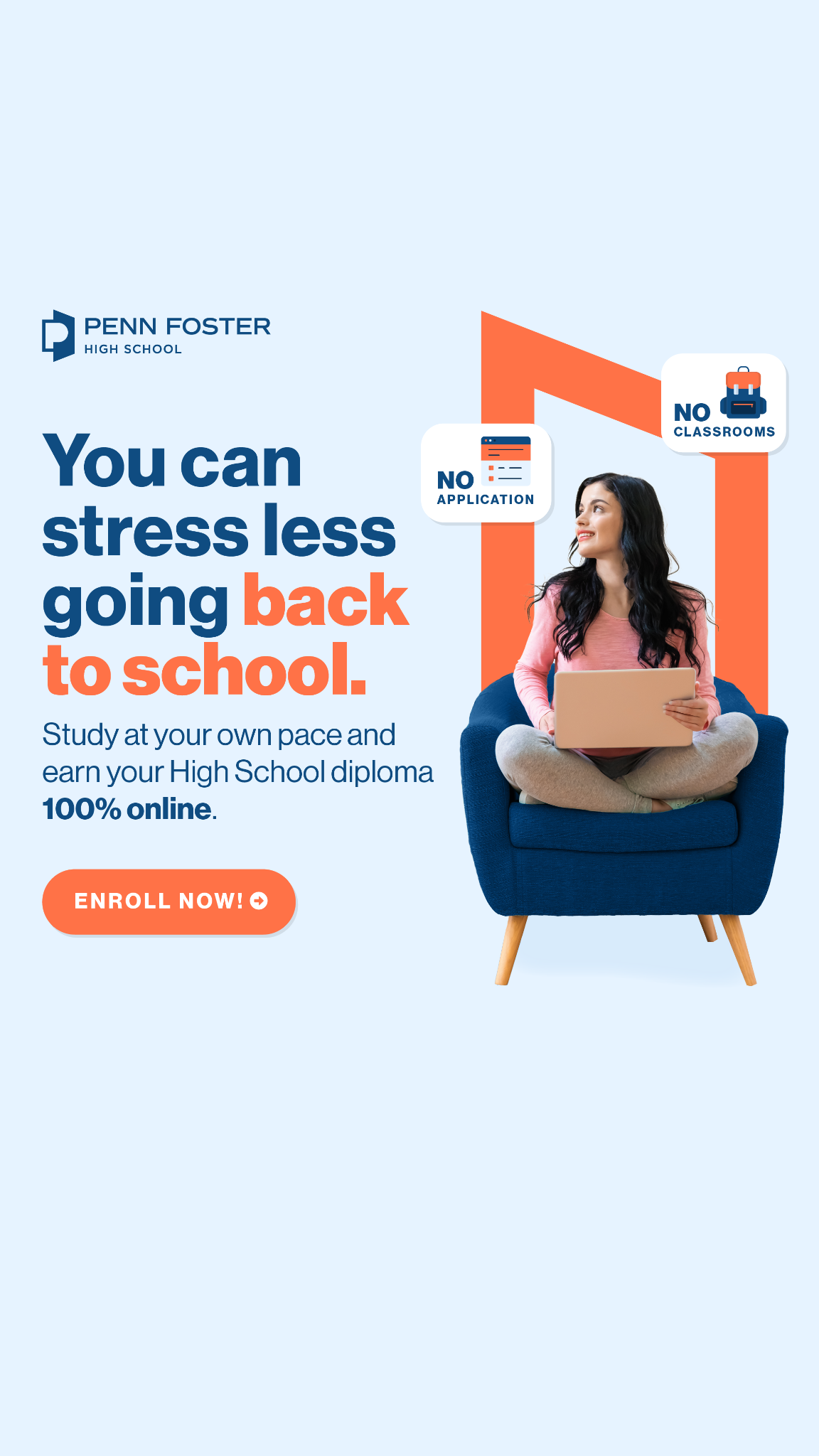 Penn Foster Facebook ad