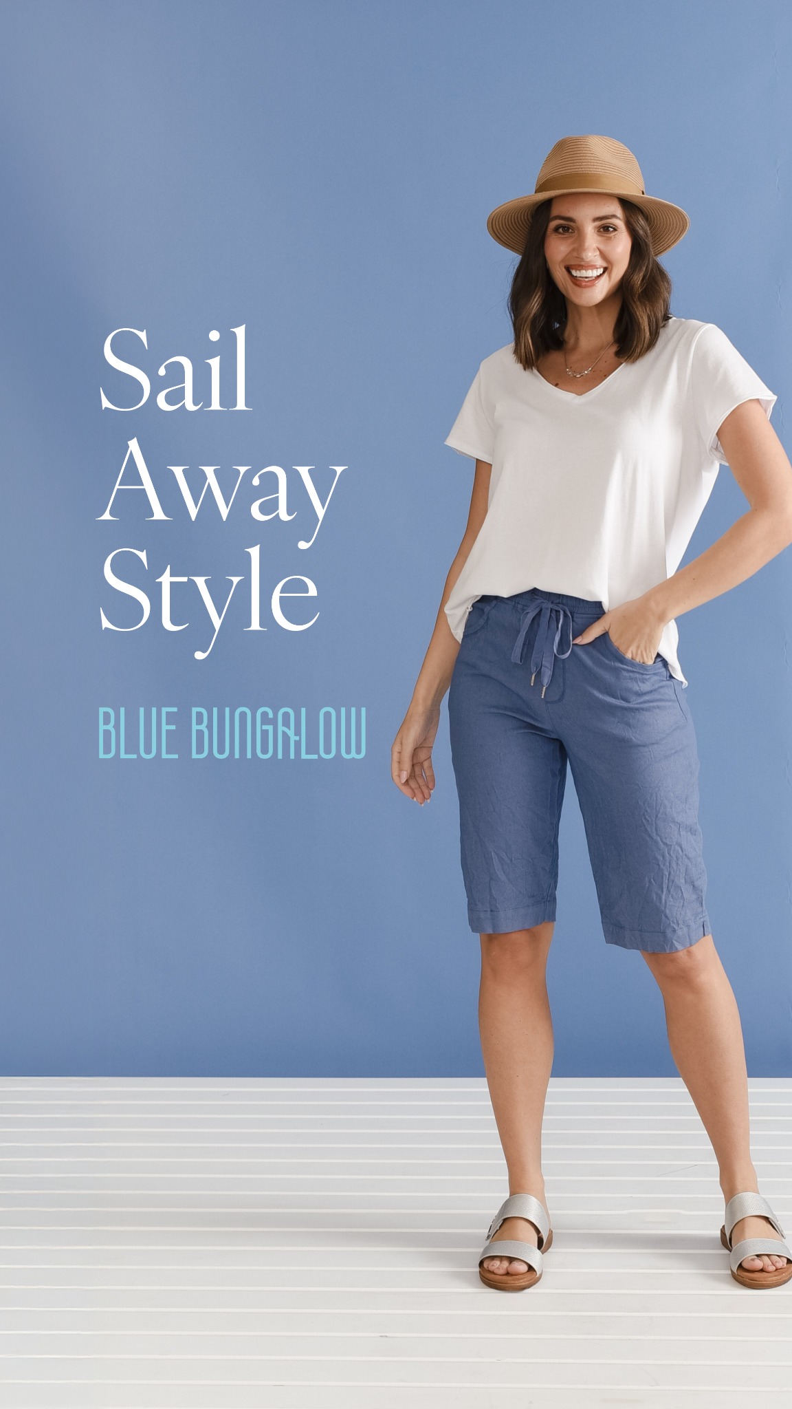 Blue Bungalow Facebook ad