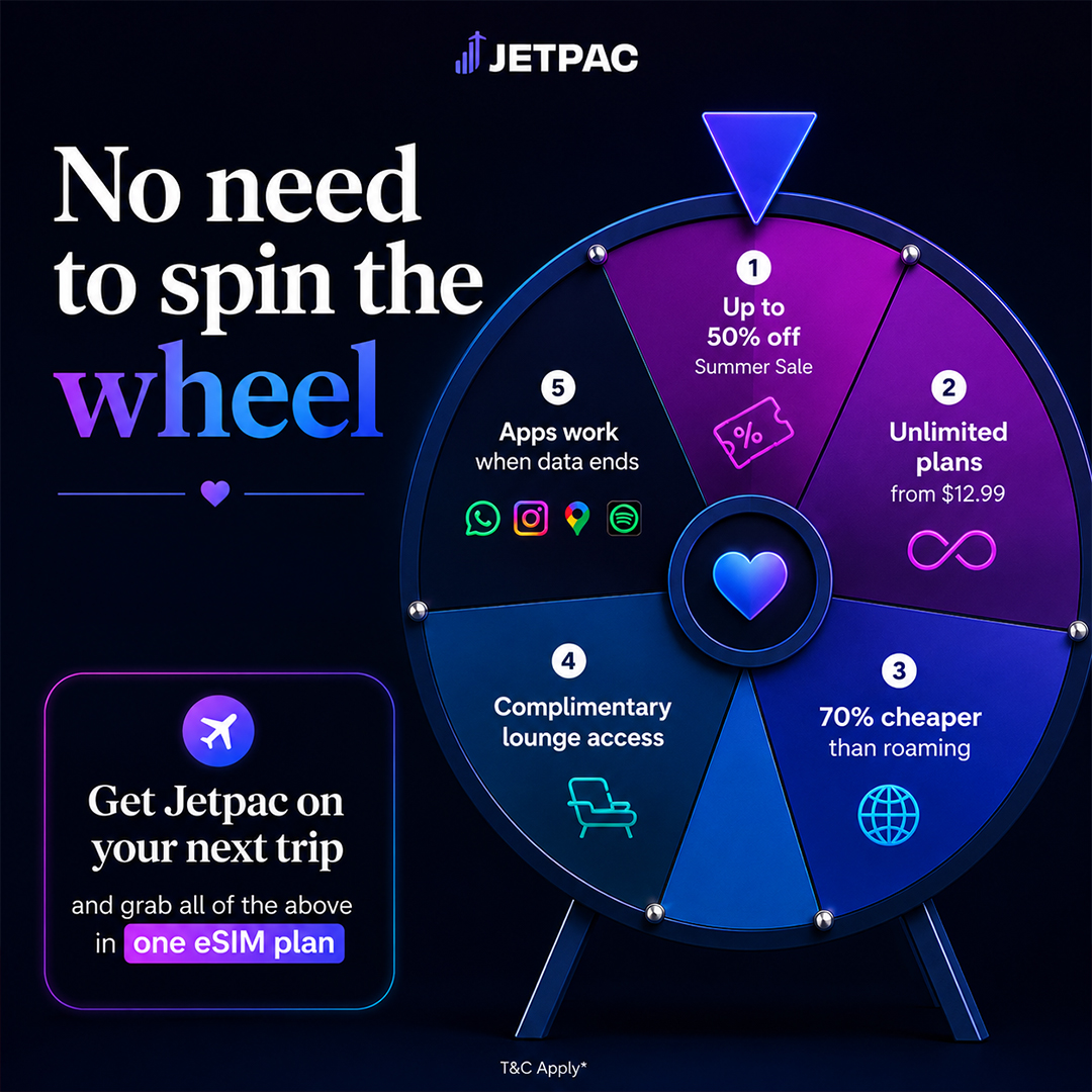 Jetpac Facebook ad
