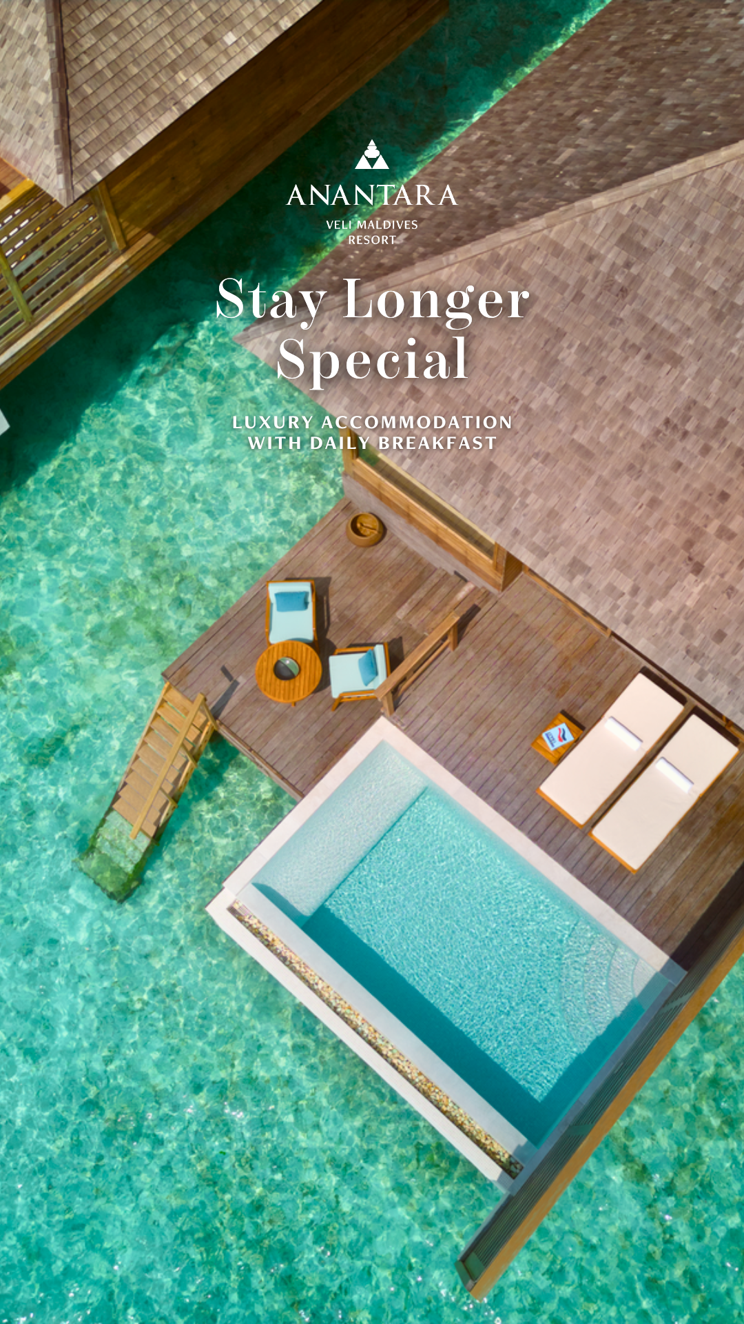 Anantara Veli Maldives Resort Facebook ad from Apr 3, 2026
