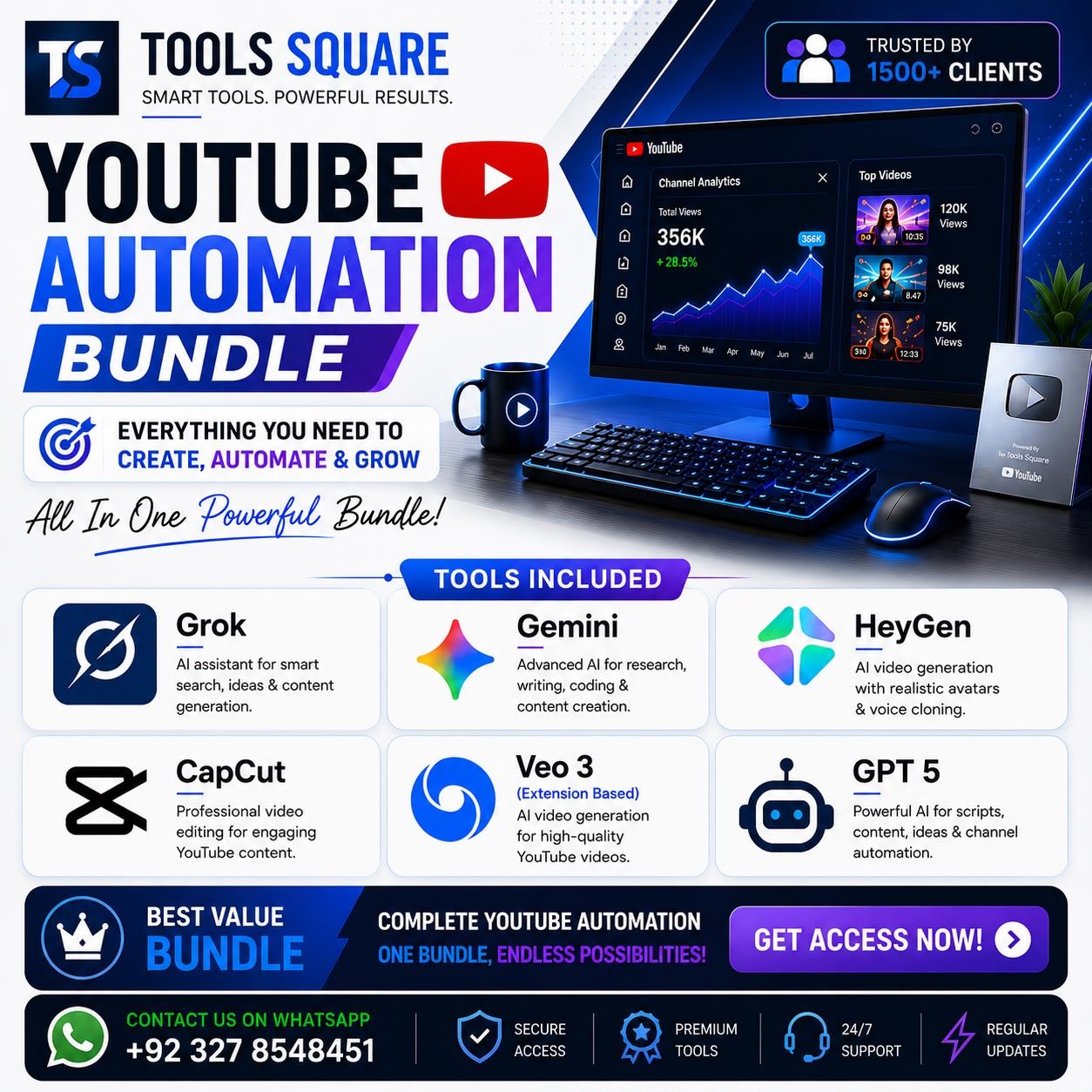 Tools Square Facebook ad