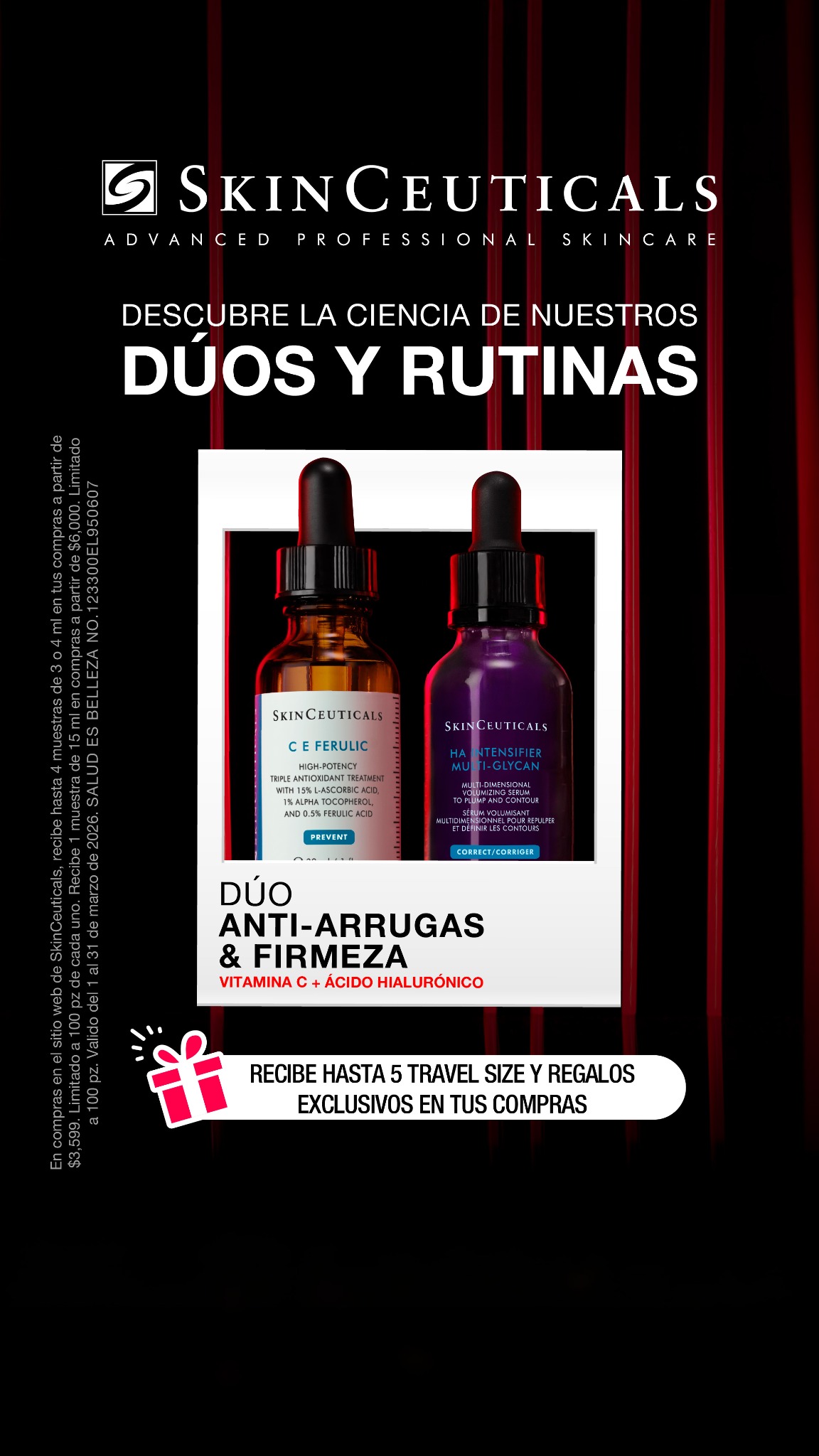 SkinCeuticals Facebook ad from Mar 3, 2026