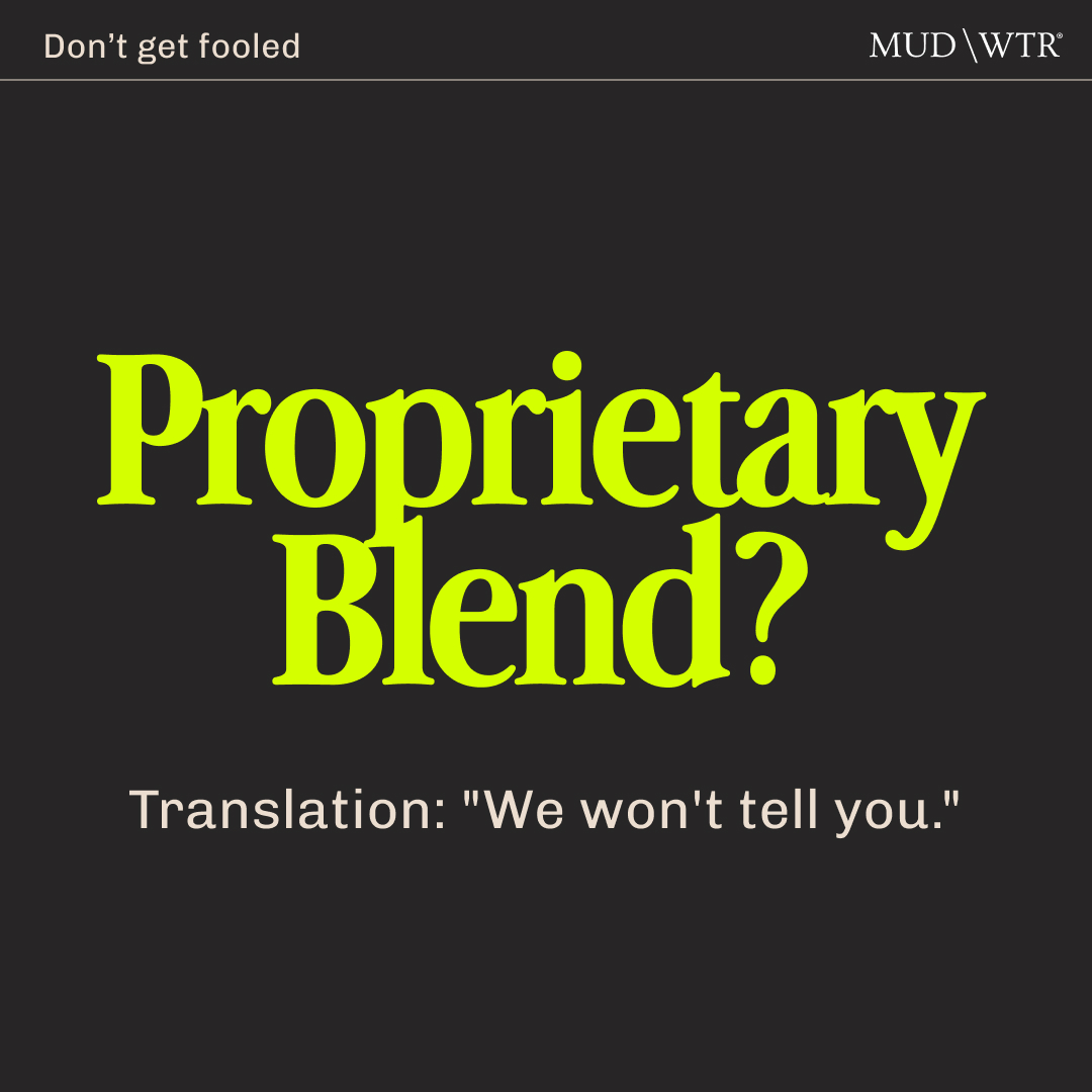 MUD\WTR Facebook ad