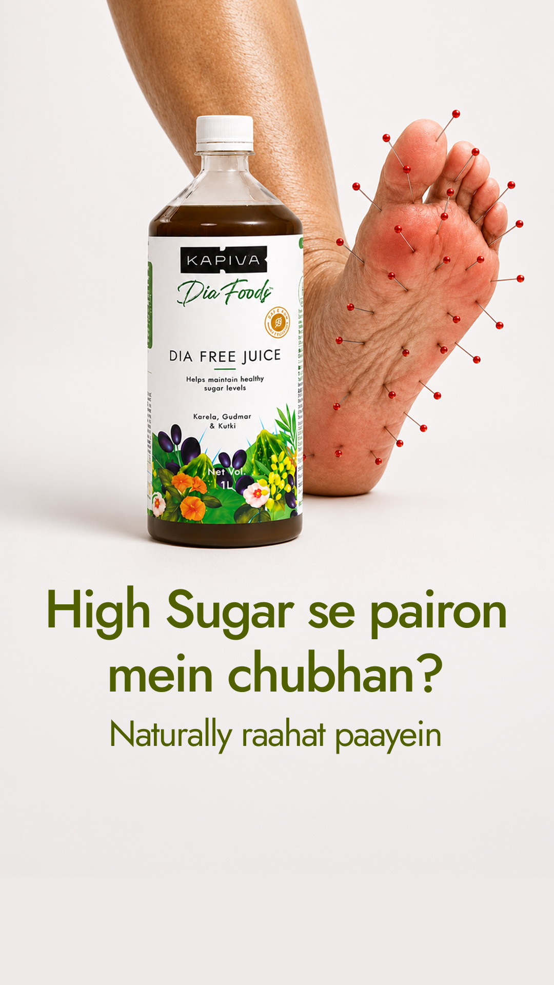 Chronic Health Solutions by Kapiva Facebook ad