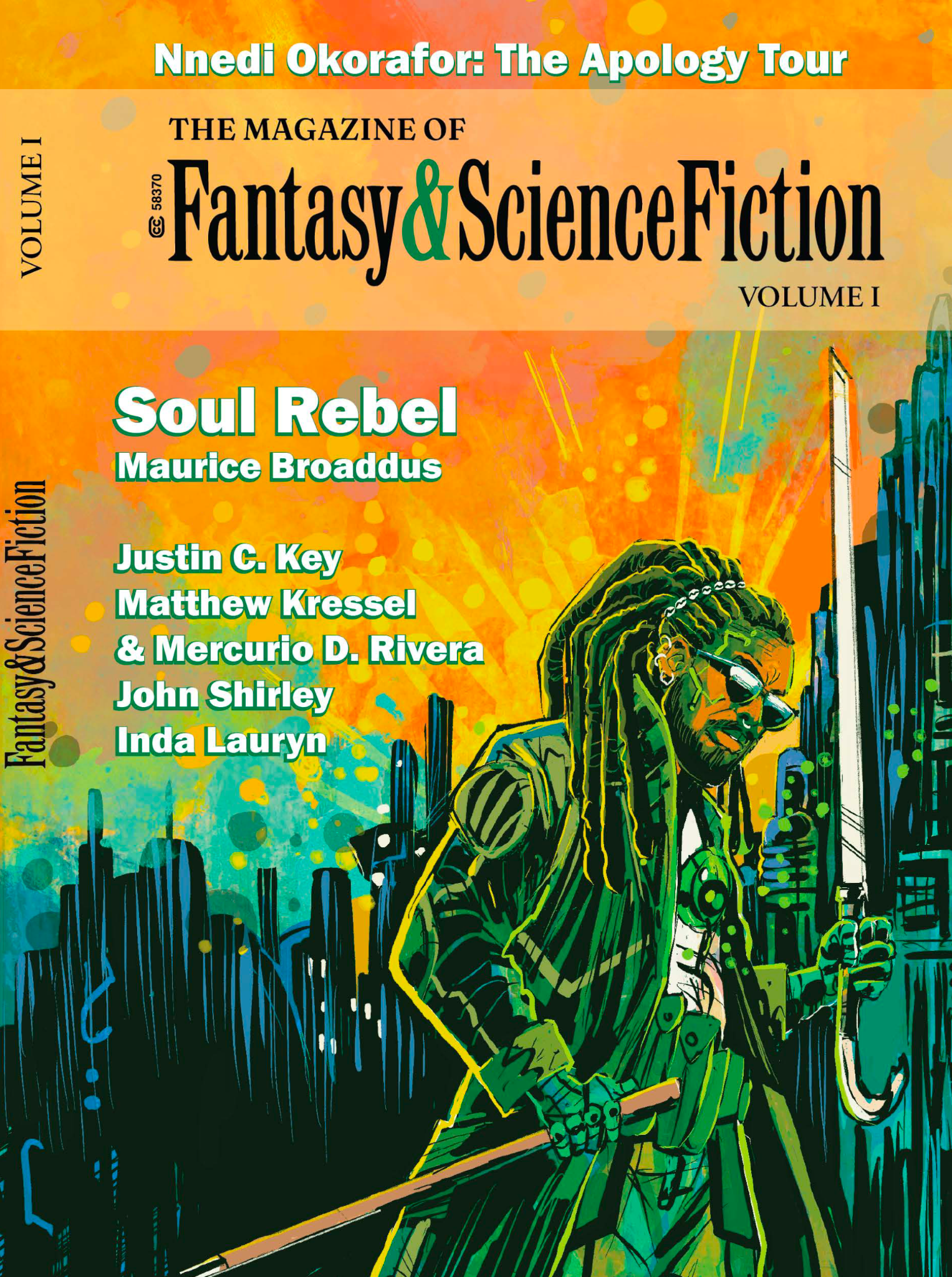 The Magazine of Fantasy & Science Fiction Facebook ad from Jan 14, 2026