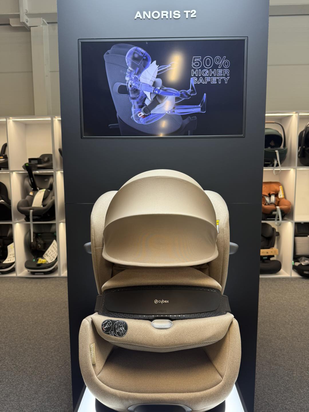 Bobas - salon dziecięcy Łódź Dąbrowa Facebook ad: Cybex Anoris T2