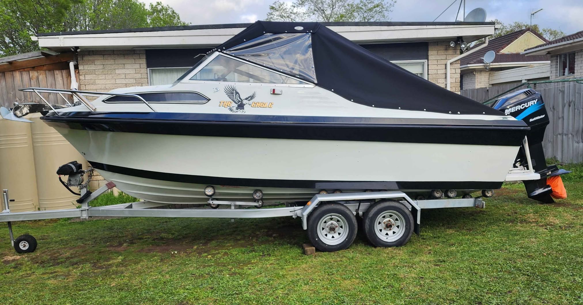 Fazel Mohammed Facebook ad: 1995 bonito boat excellent condition. Reliable 2005…