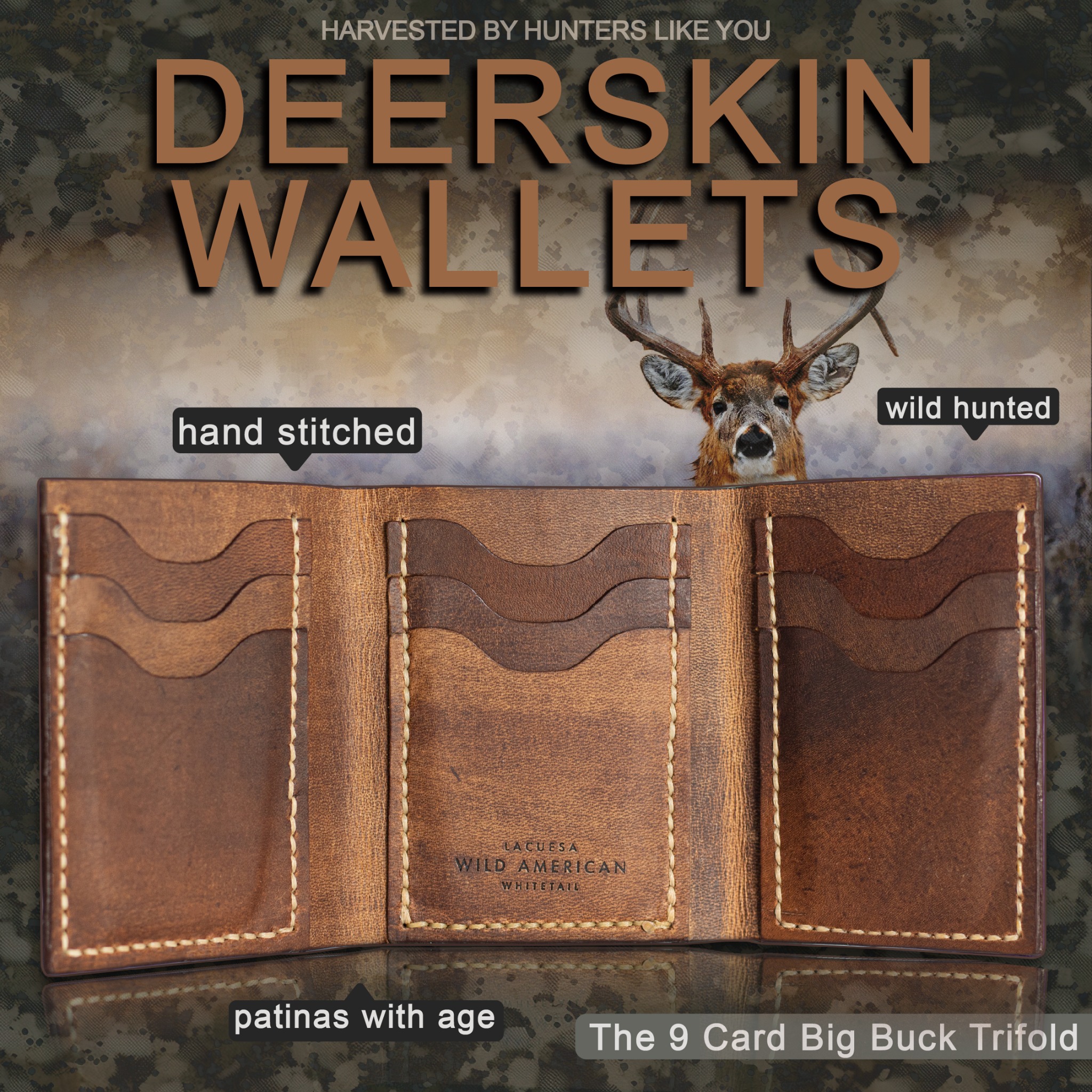 Lacuesa Wild American Whitetail Leather Facebook ad