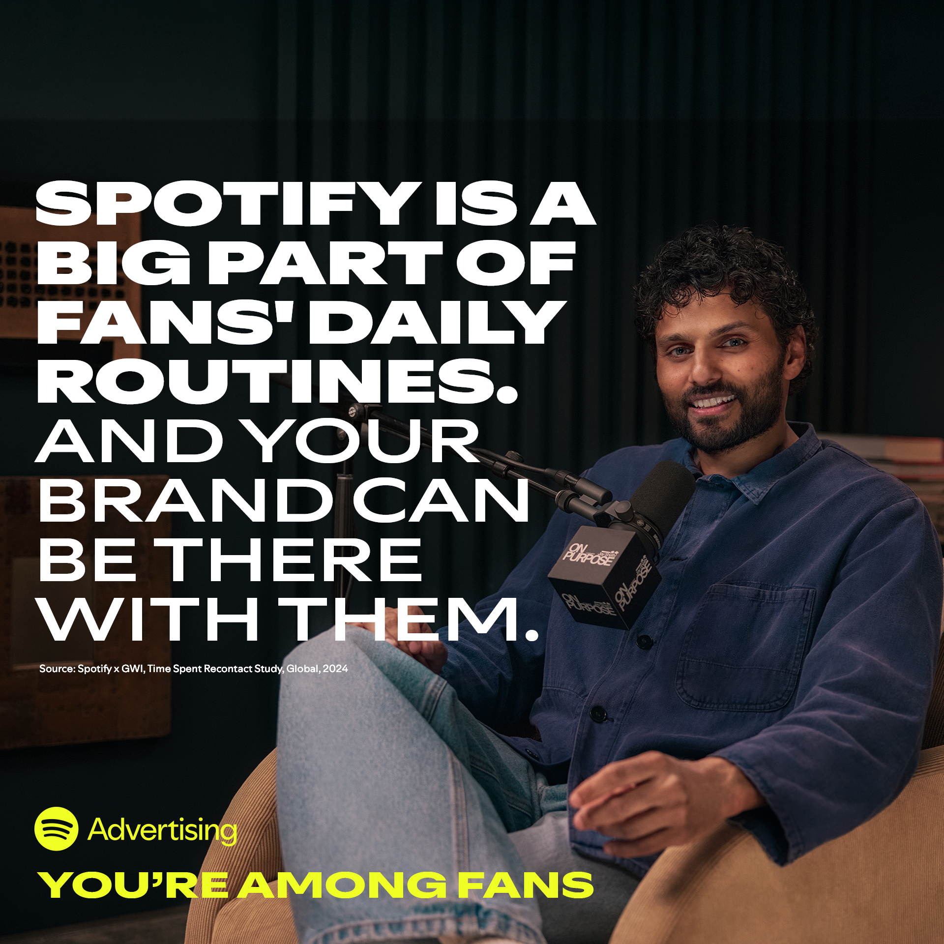 Spotify Advertising Facebook ad