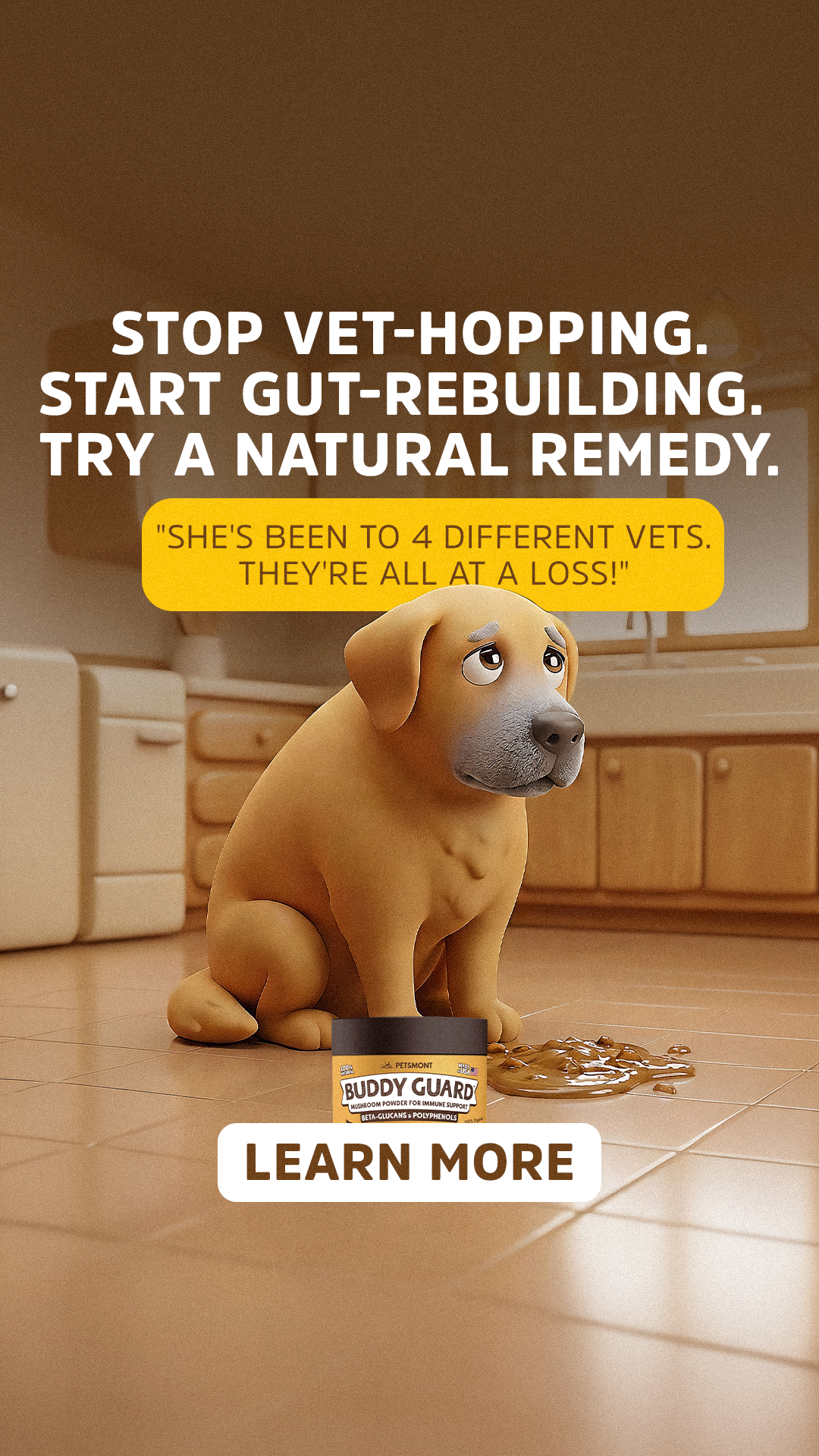 Well Pup Life Facebook ad