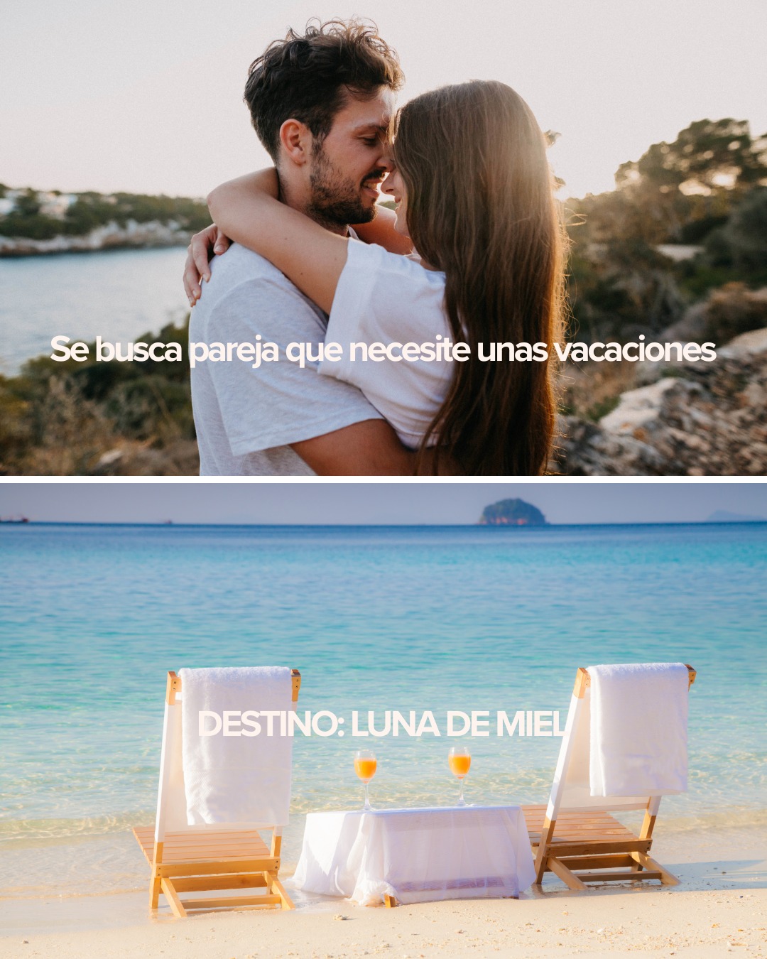 Bodas.net Facebook ad: Buscamos una pareja, ¿sois vosotrxs?