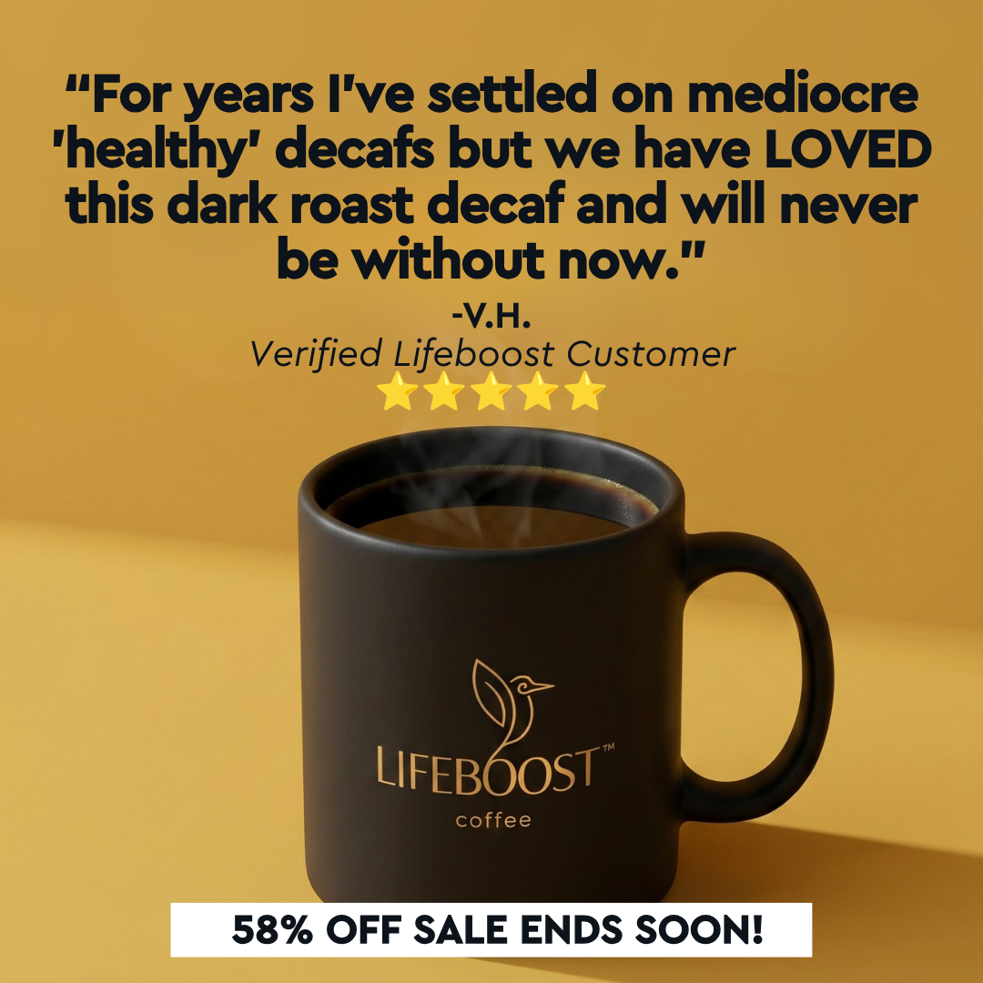 Lifeboost Coffee Facebook ad