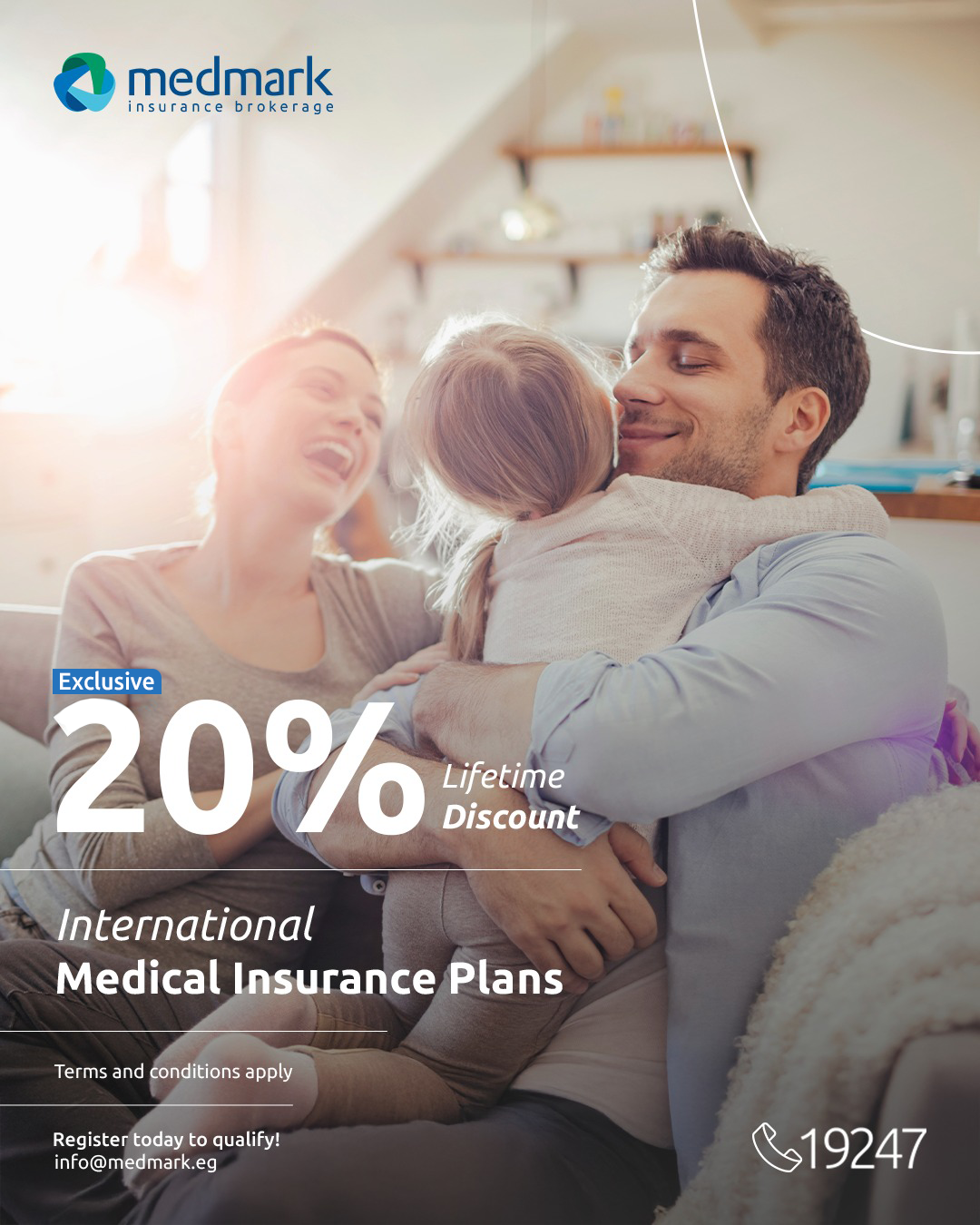Medmark Facebook ad: With Medmark, enjoy a lifetime 20% discount on…