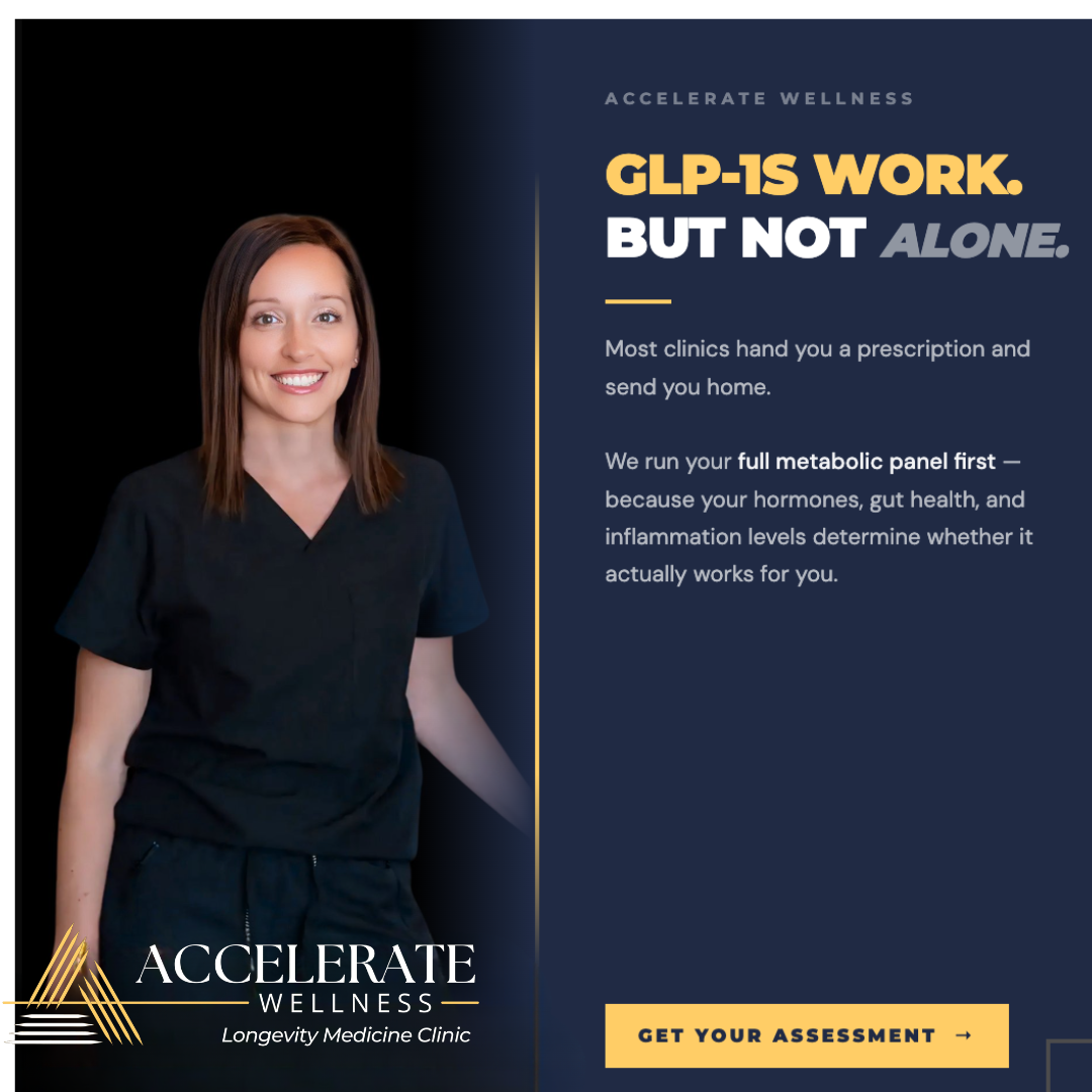 Accelerate Wellness Facebook ad from Mar 9, 2026