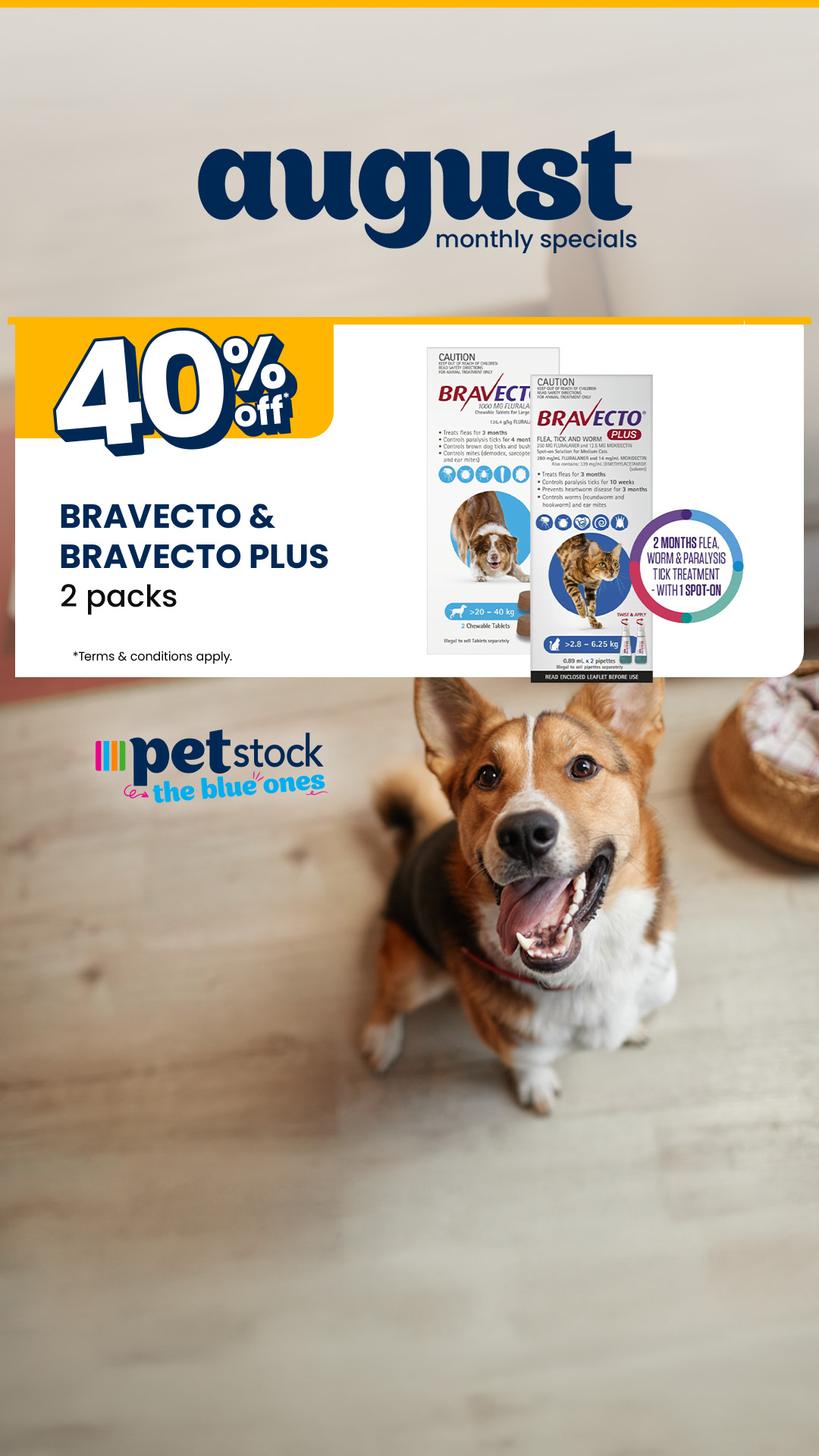 Petstock Facebook ad