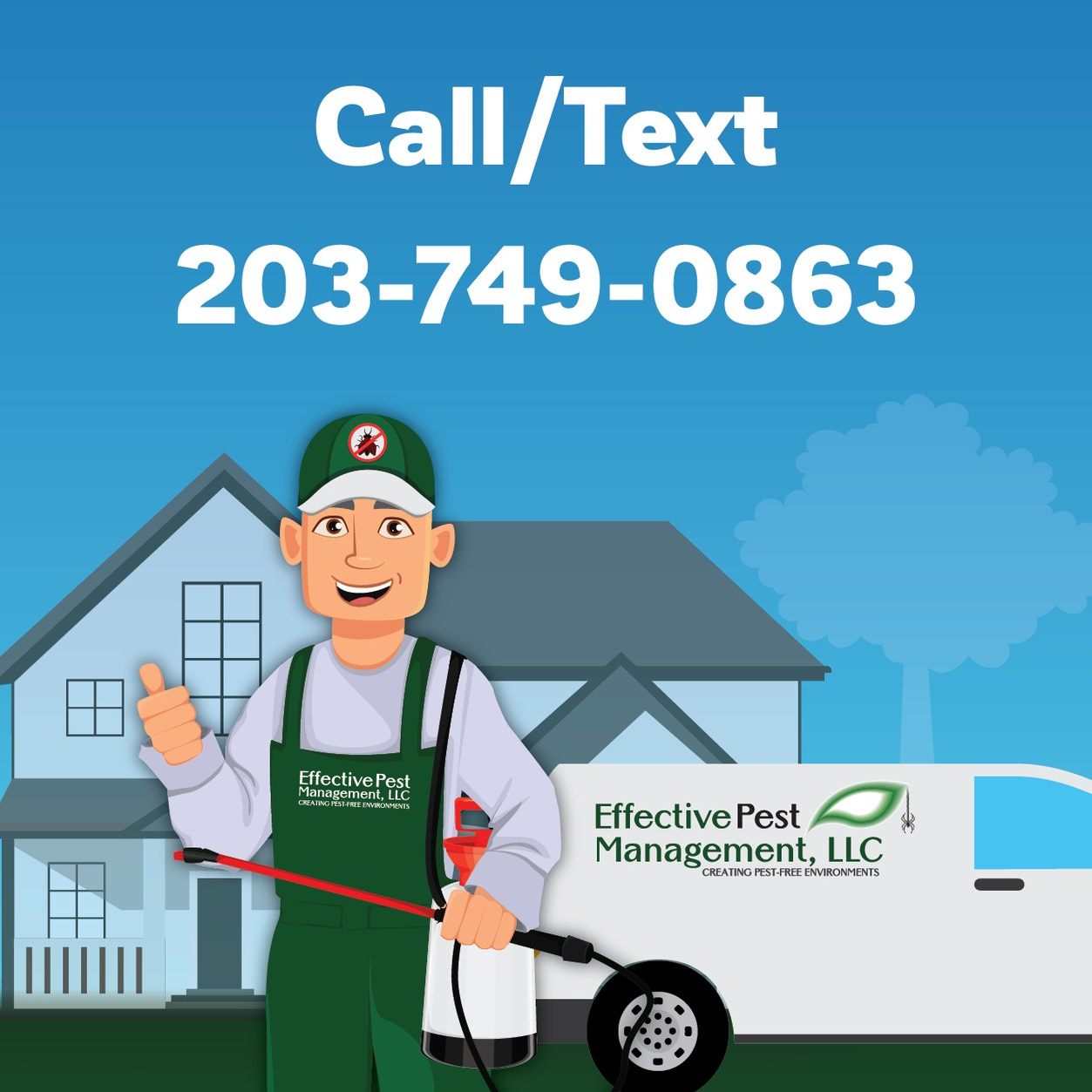 Effective Pest Management Facebook ad from May 5, 2026