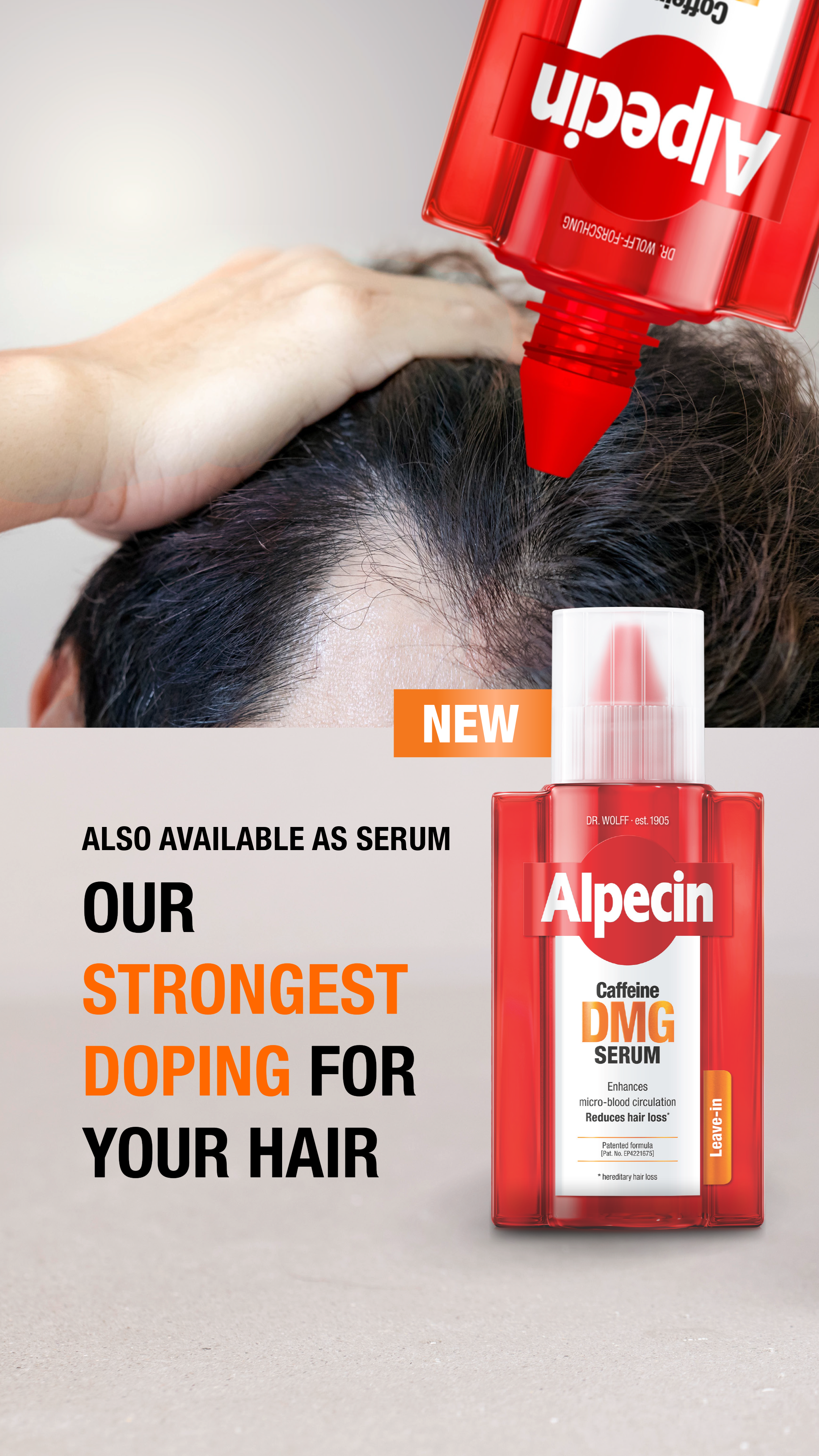 Alpecin Facebook ad