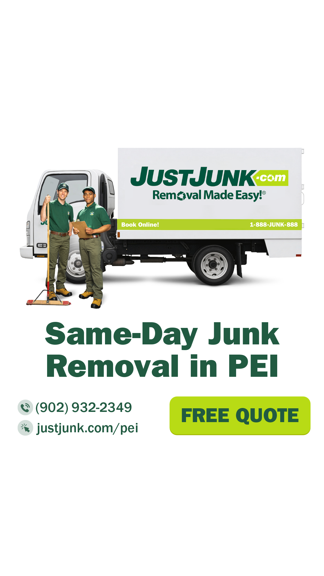 JUSTJUNK Facebook ad