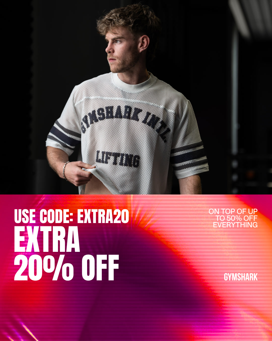 Gymshark Facebook ad