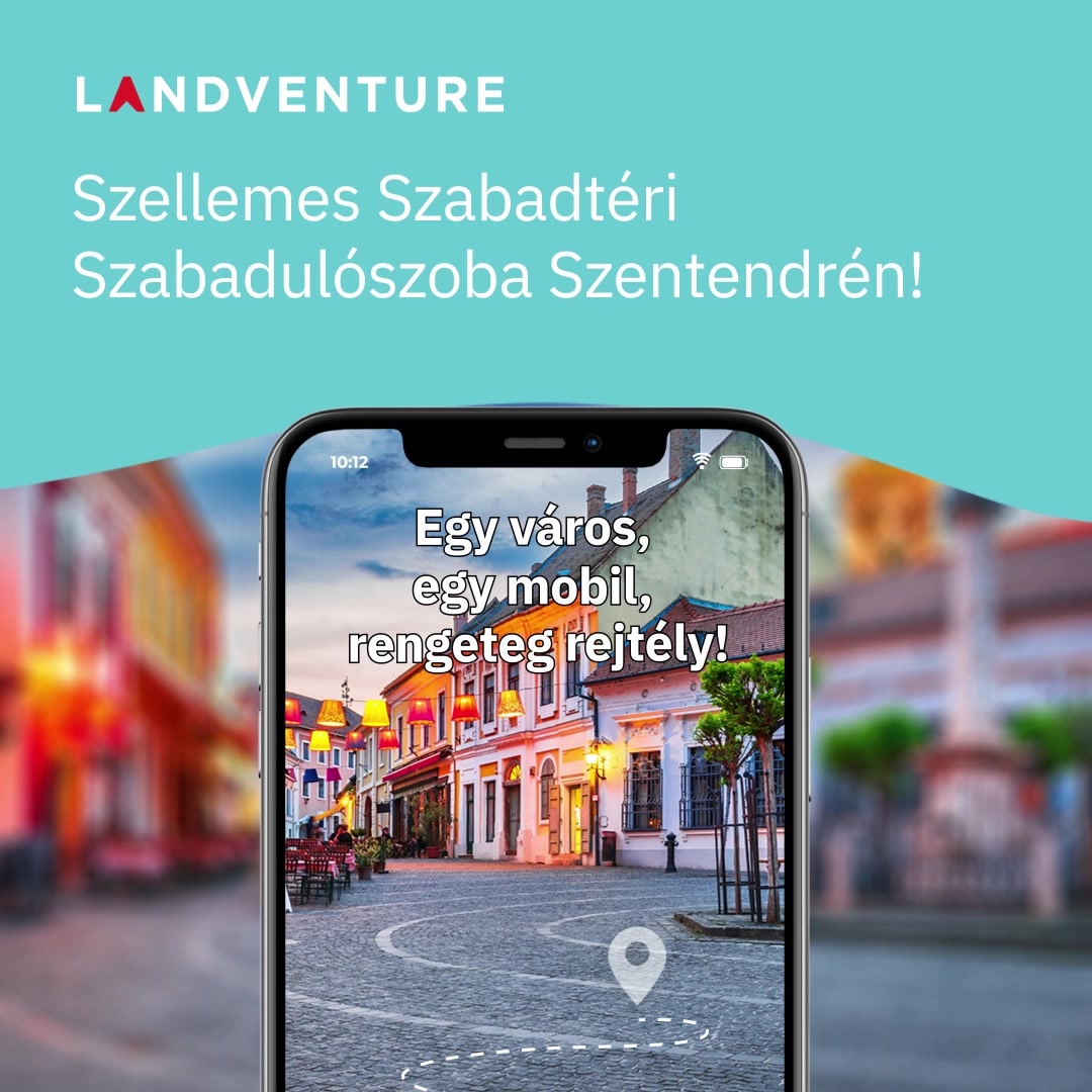 Landventure Facebook ad: Egyedi városi nyomozós játék