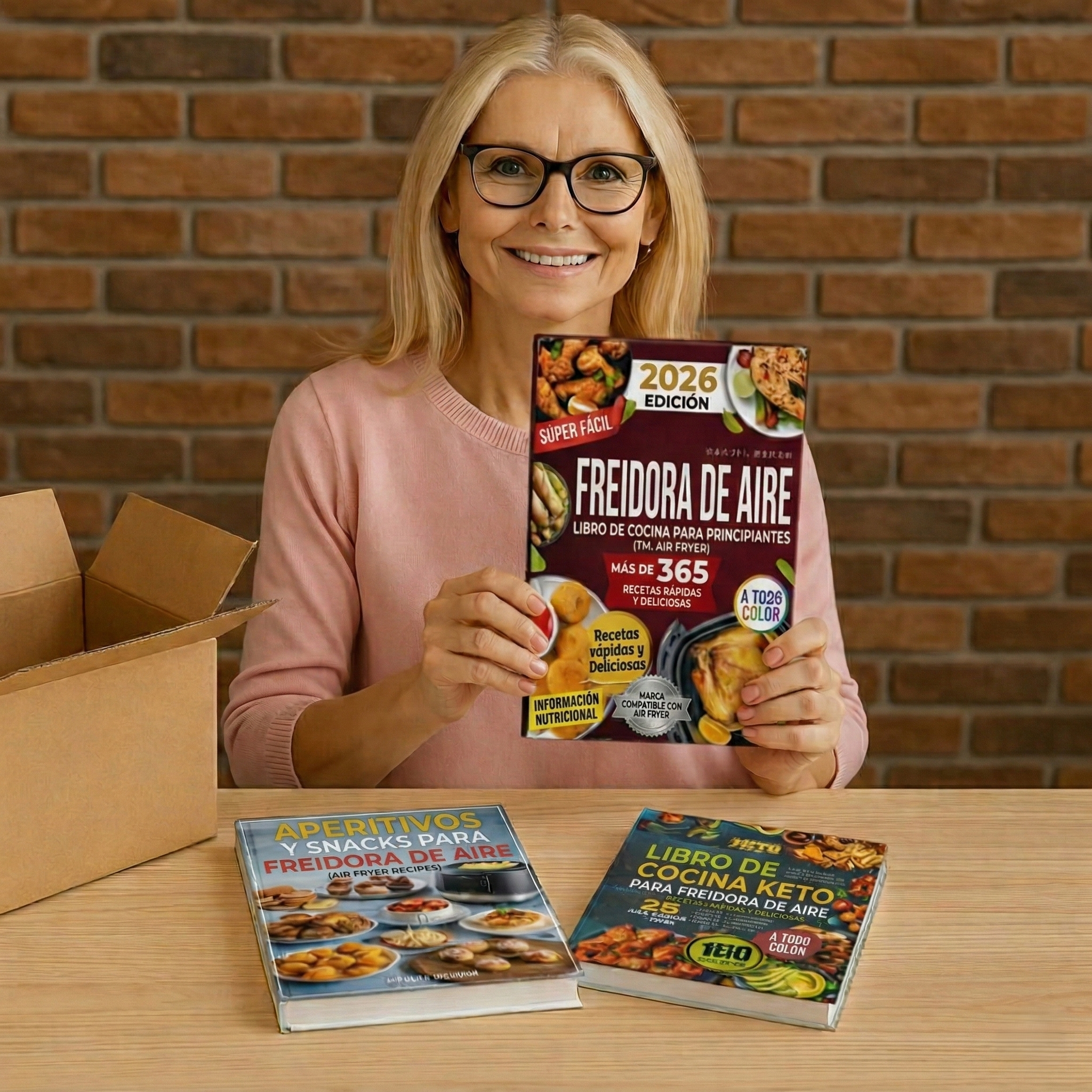 Sarah Jenkins Facebook ad: Cocinar a diario se vuelve más fácil