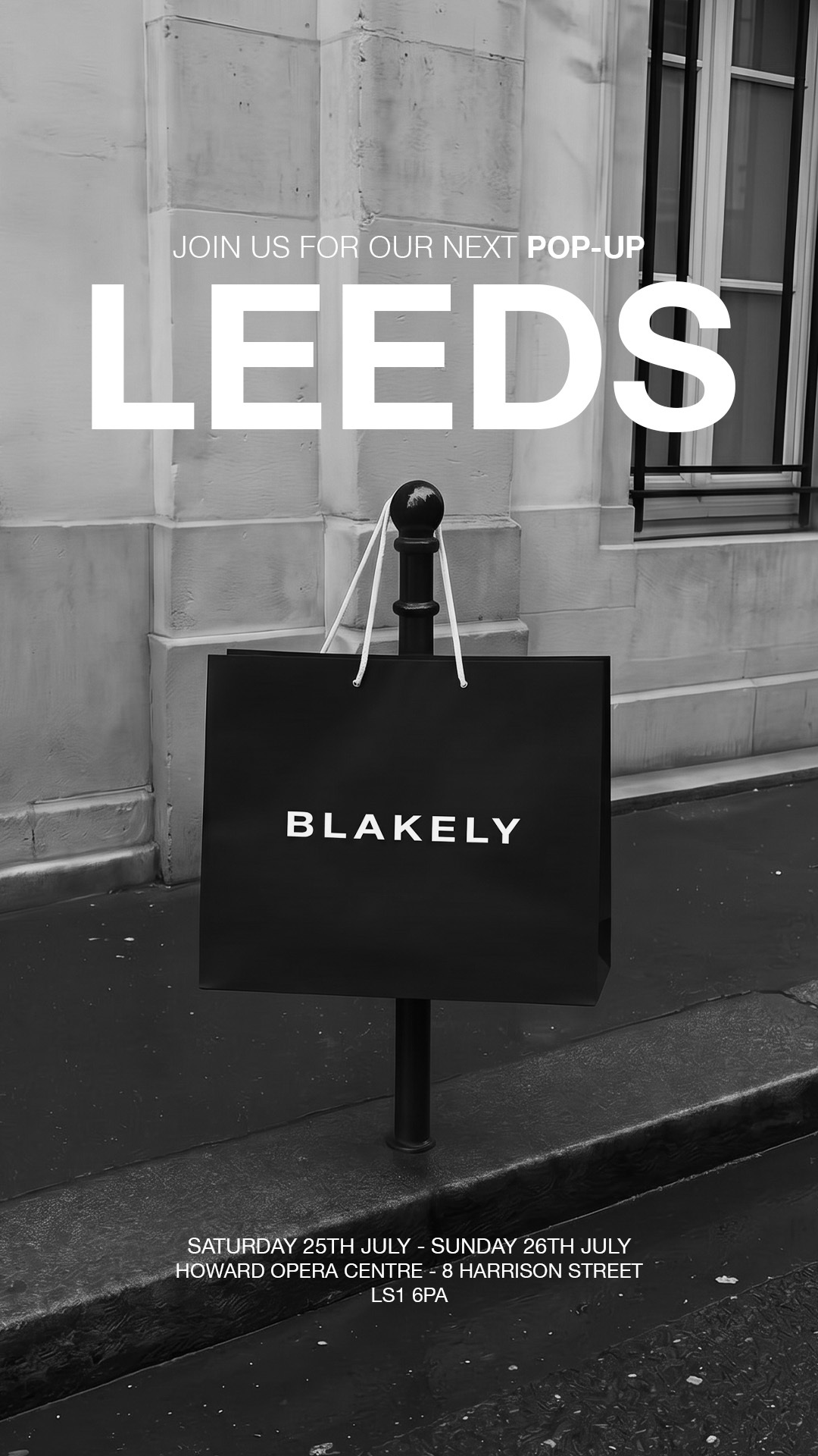 Blakely Clothing Co. Facebook ad
