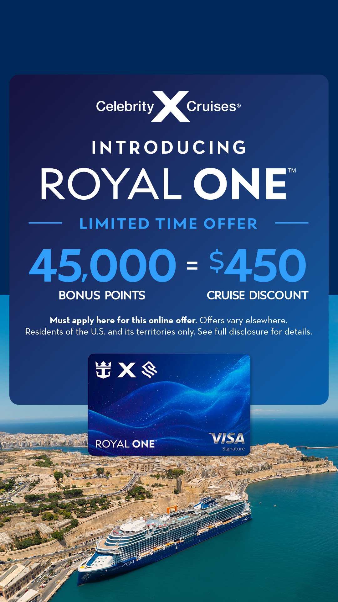 Celebrity Cruises Facebook ad