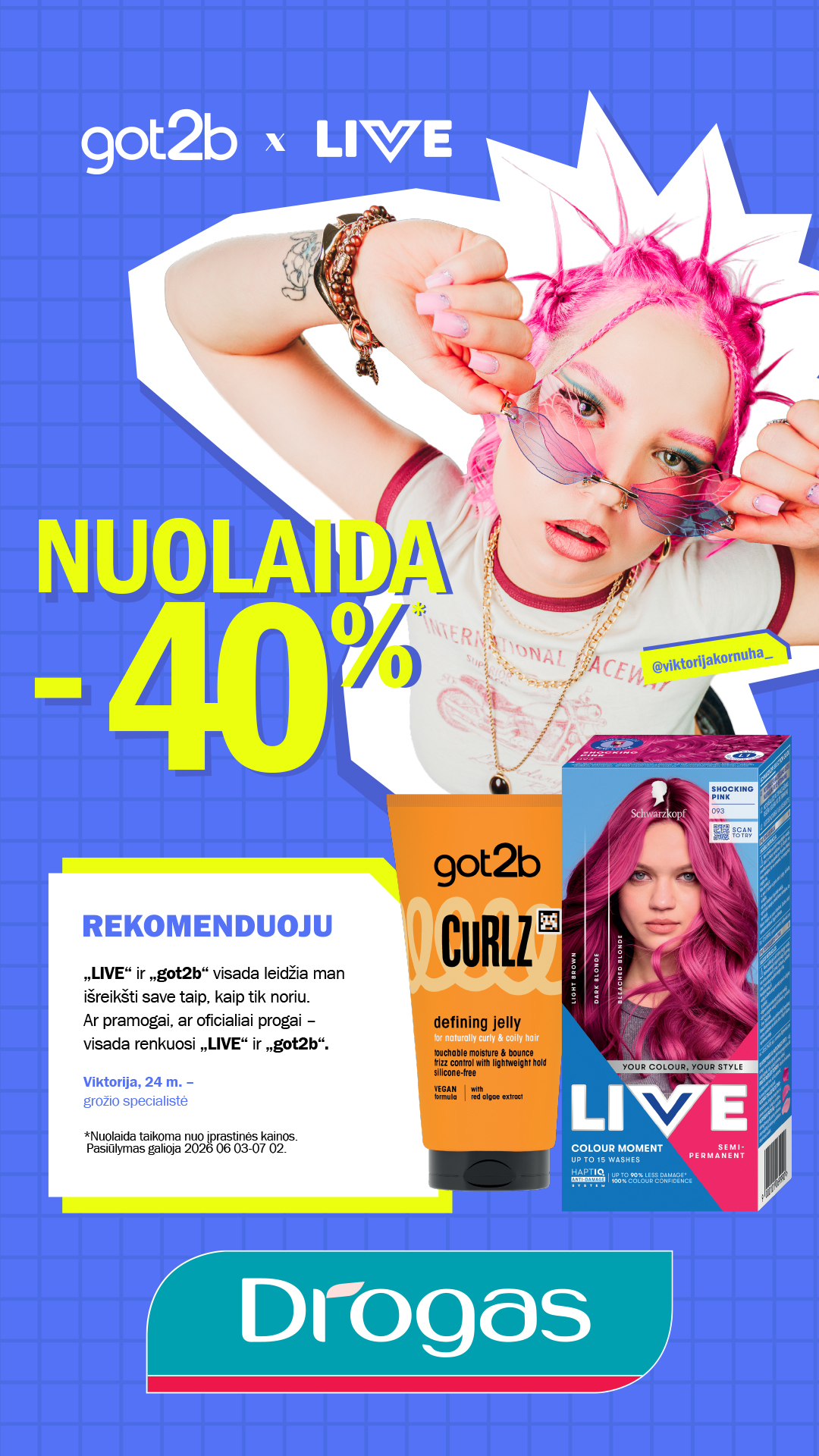 DrogasLietuva Facebook ad