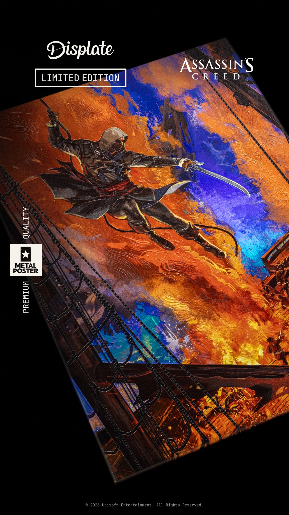 Displate Facebook ad