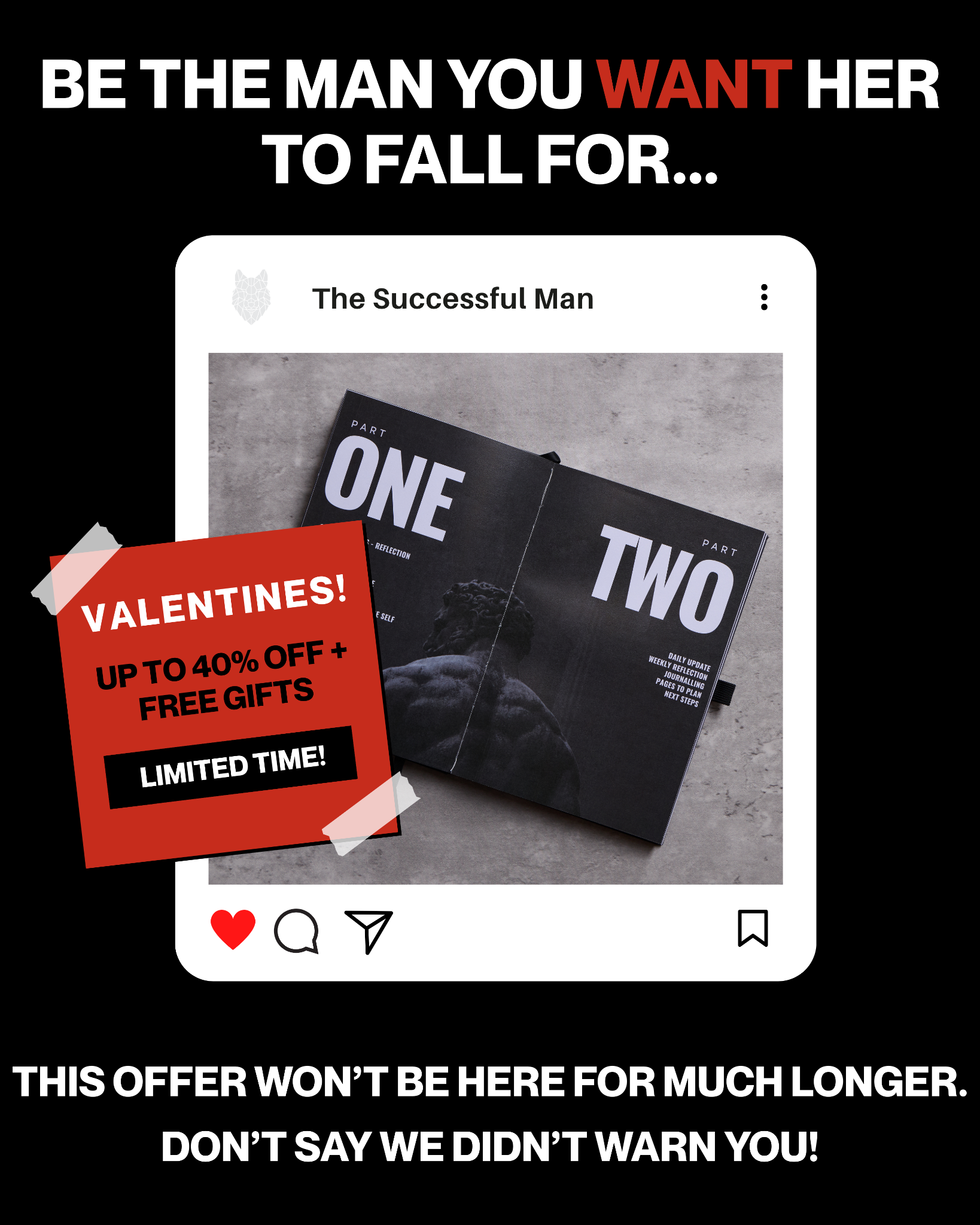 The Successful Man Facebook ad