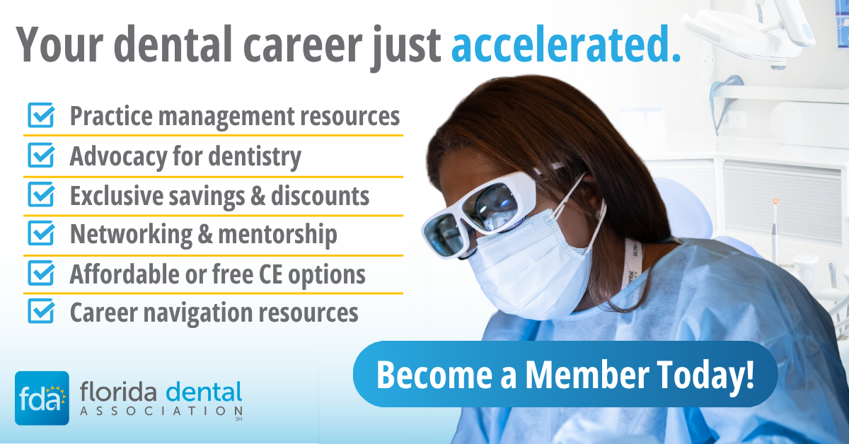 Florida Dental Association Facebook ad from Jun 1, 2026