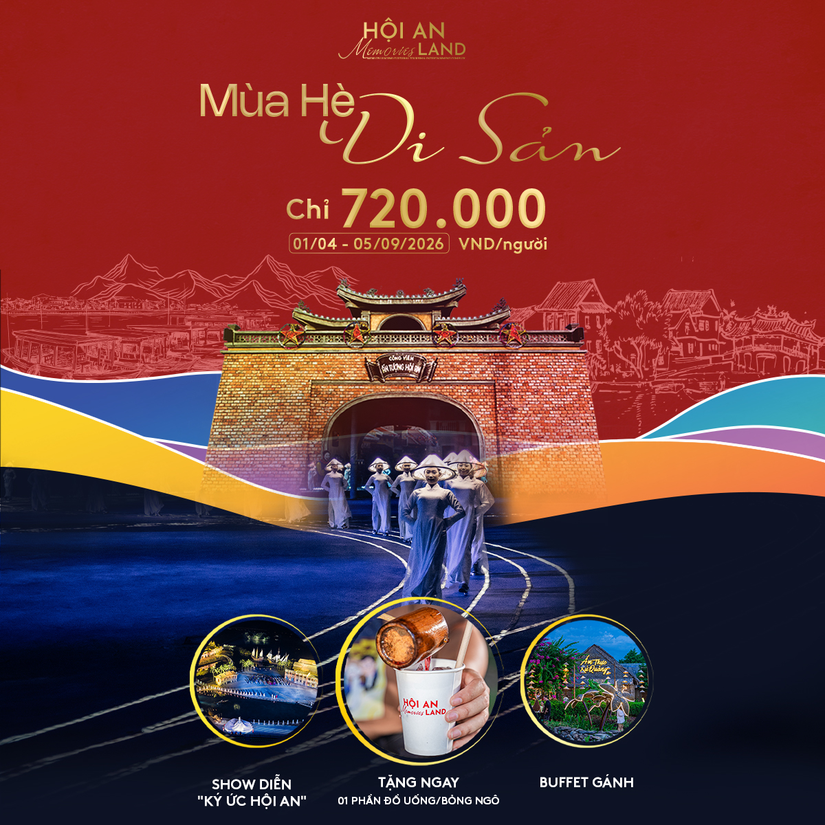 Đảo Ký Ức Hội An - Hoian Memories Land Facebook ad