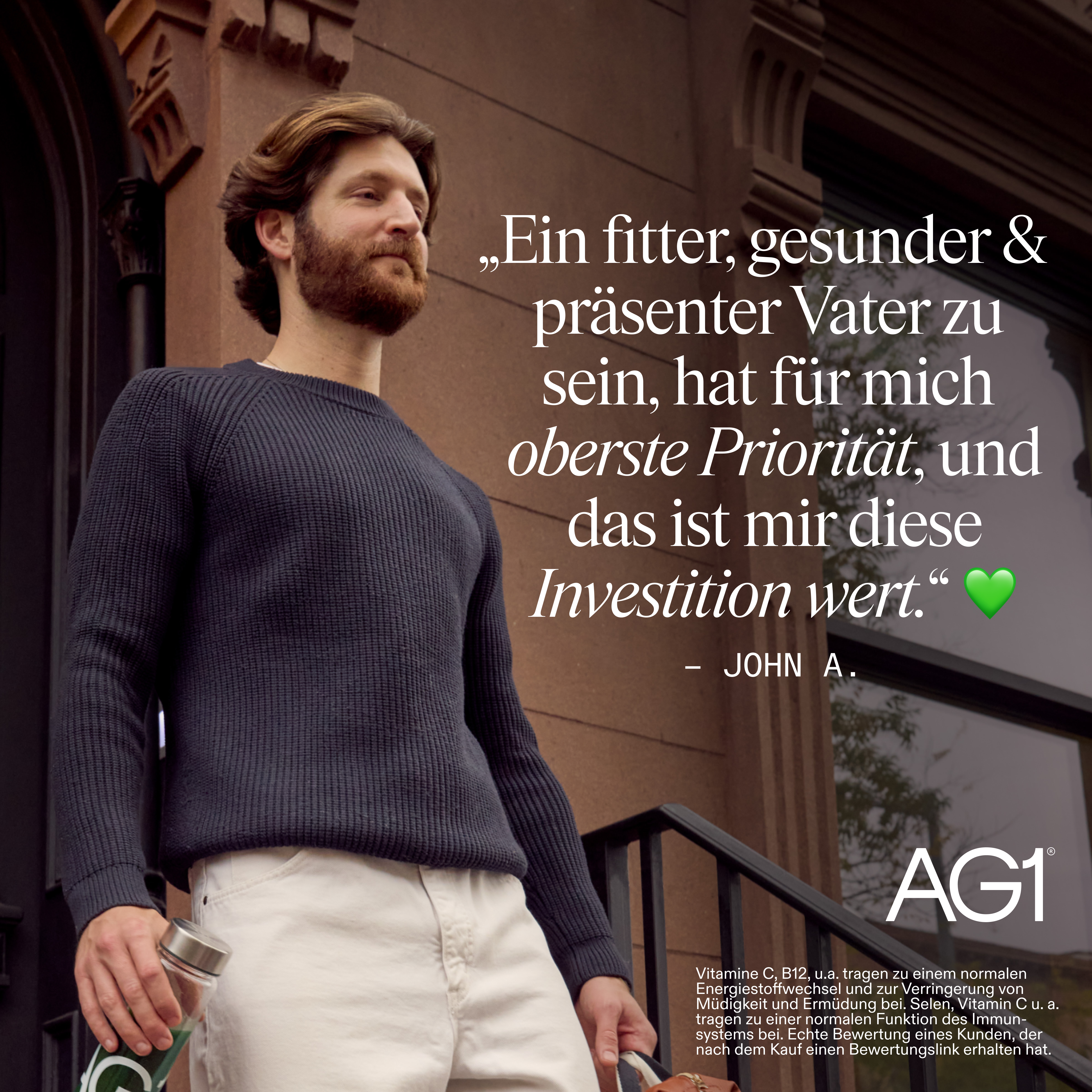 AG1 Deutschland Facebook ad