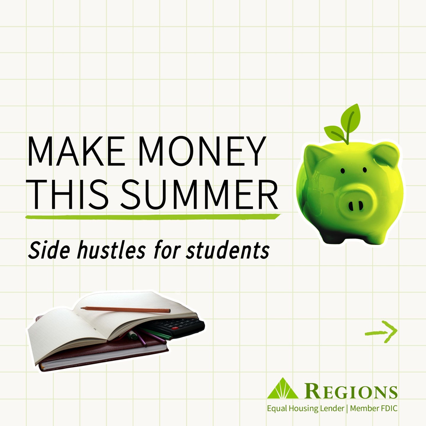 Regions Bank Facebook ad