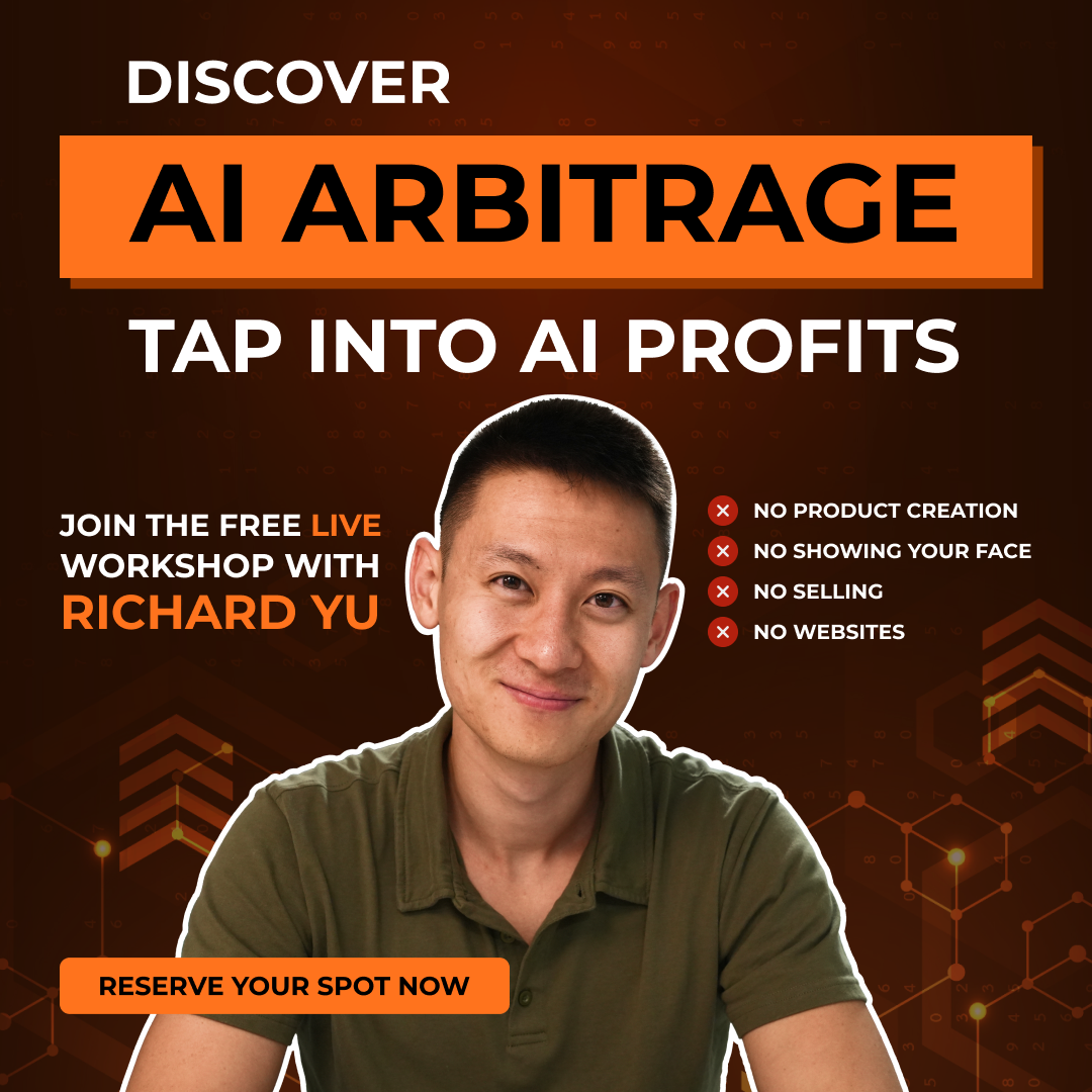 Richard Yu Facebook ad: RESERVE YOUR SPOT