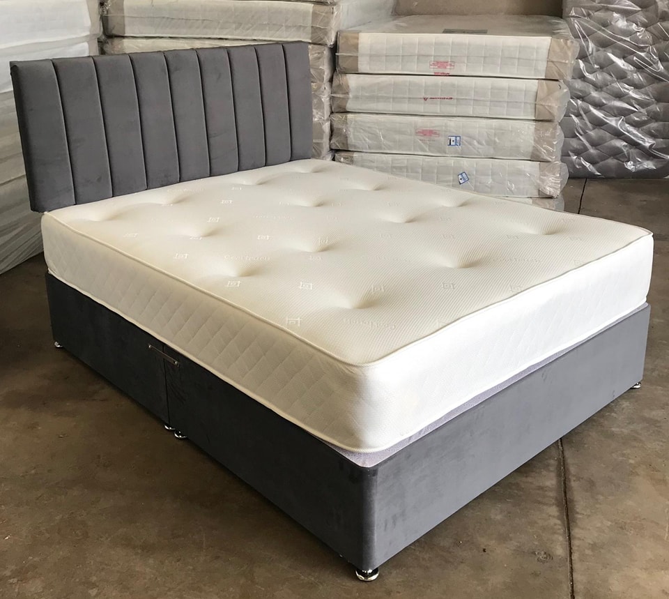 Mattress Liquidation Facebook ad: 4ft Small Double, 4ft6 Standard Double or 5ft…