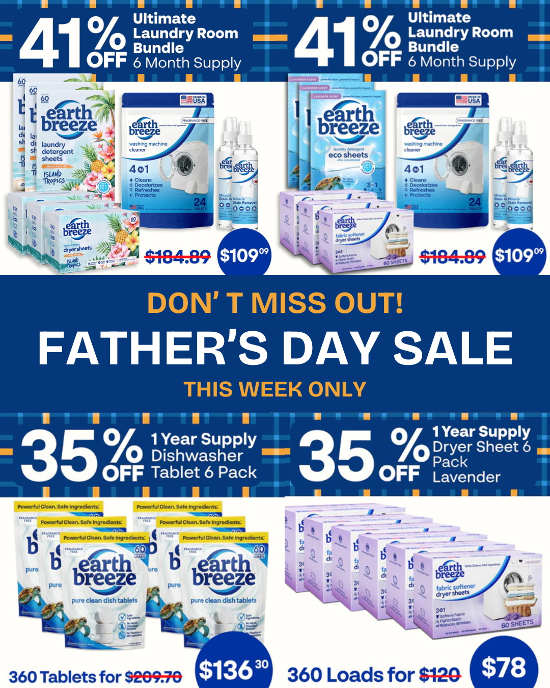 Earth Breeze Facebook ad
