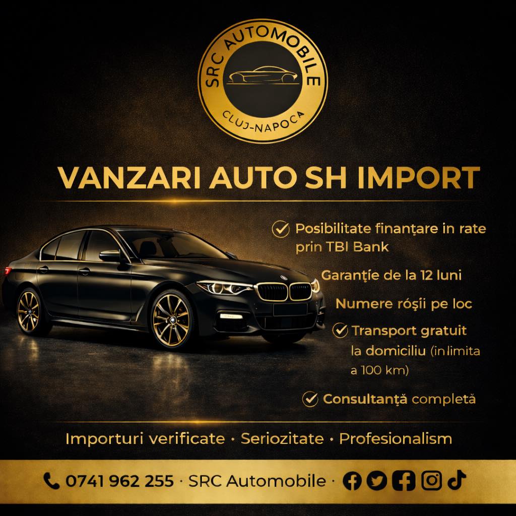 SRC Automobile Facebook ad: VÂNZĂRI AUTO SH IMPORT